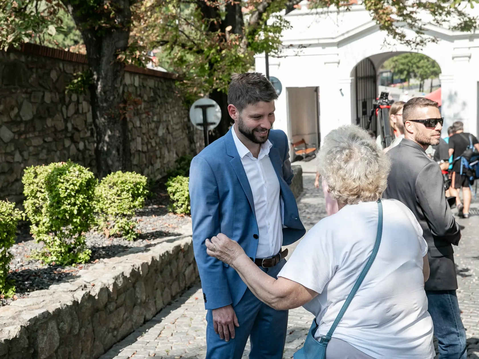 Deň otvorených dverí Národnej rady Slovenskej republiky pri príležitosti 30. plenárneho zhromaždenia. Na snímke je Michal Šimečka.
