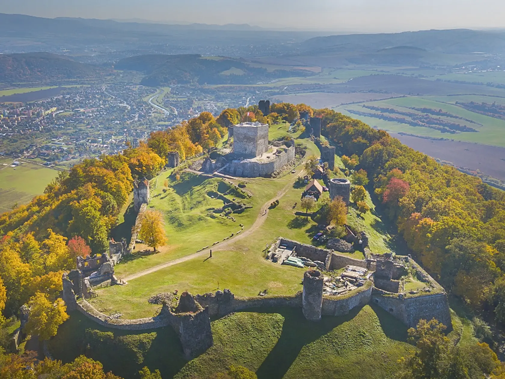 Šarišský hrad.