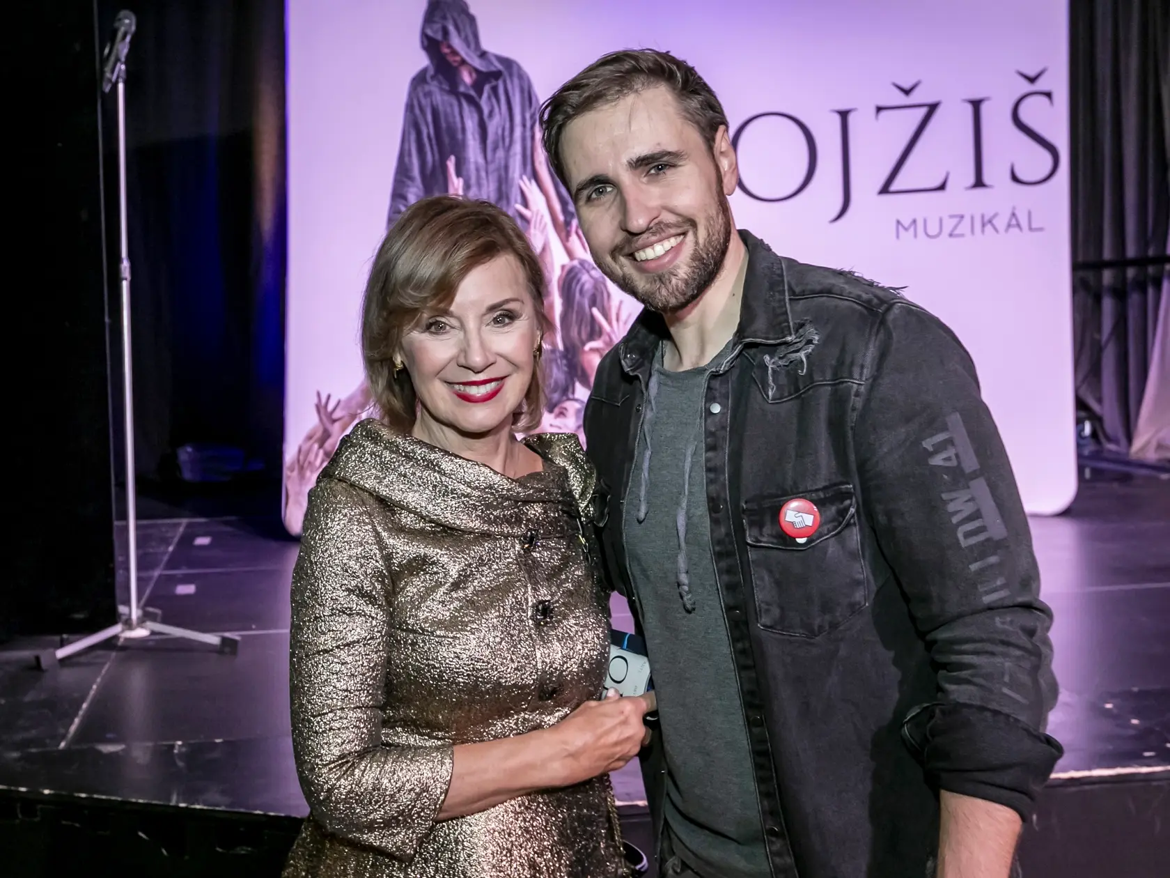 Premiéra muzikálu “MOJŽIŠ” v divadle Nová Scéna v Bratislave: Alena Heribanová a Patrik Vyskočil