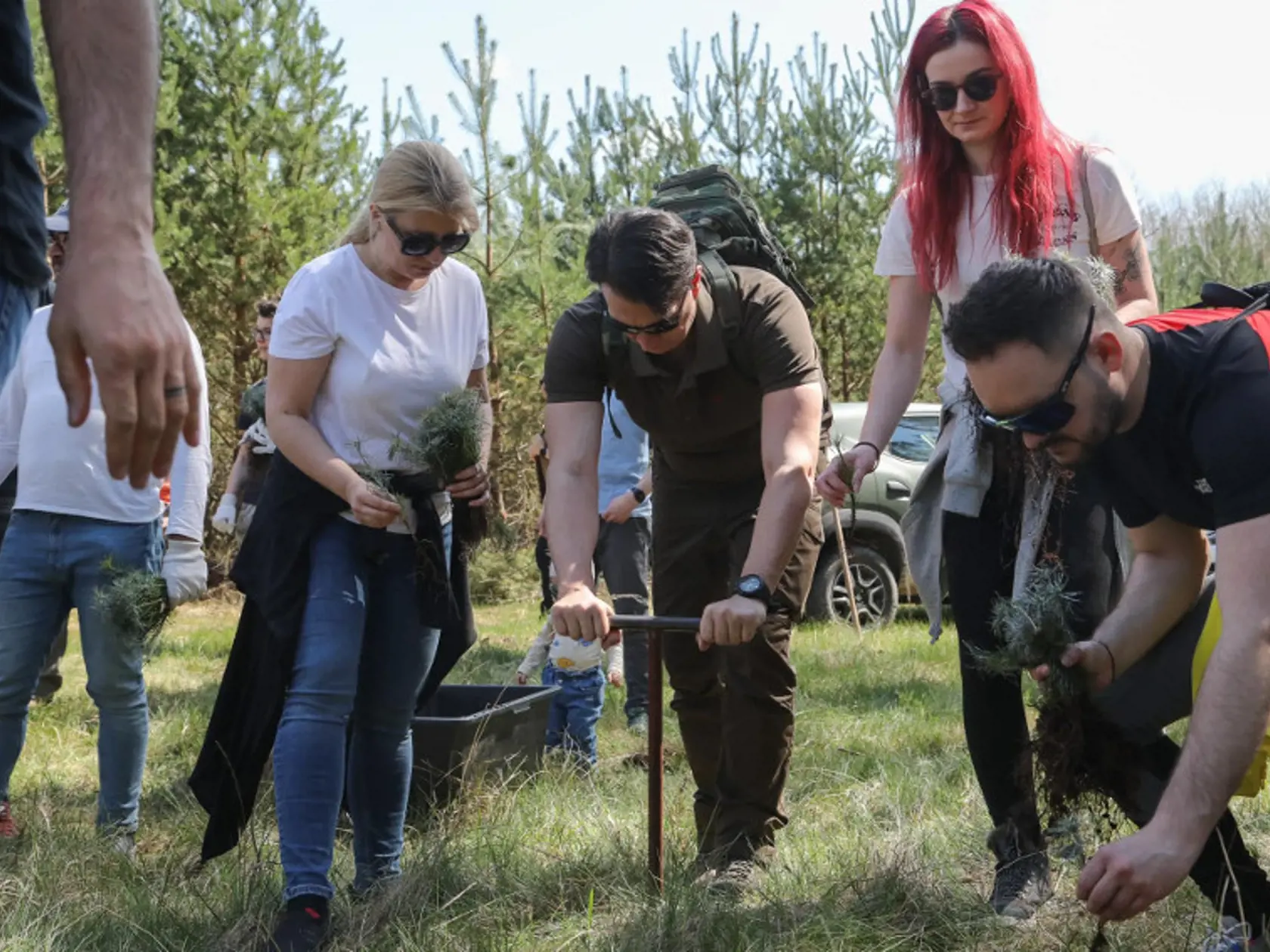 Vlani sadili jelše a borovice v podmáčaných lokalitách vo Vojenskom obvode Záhorie.
