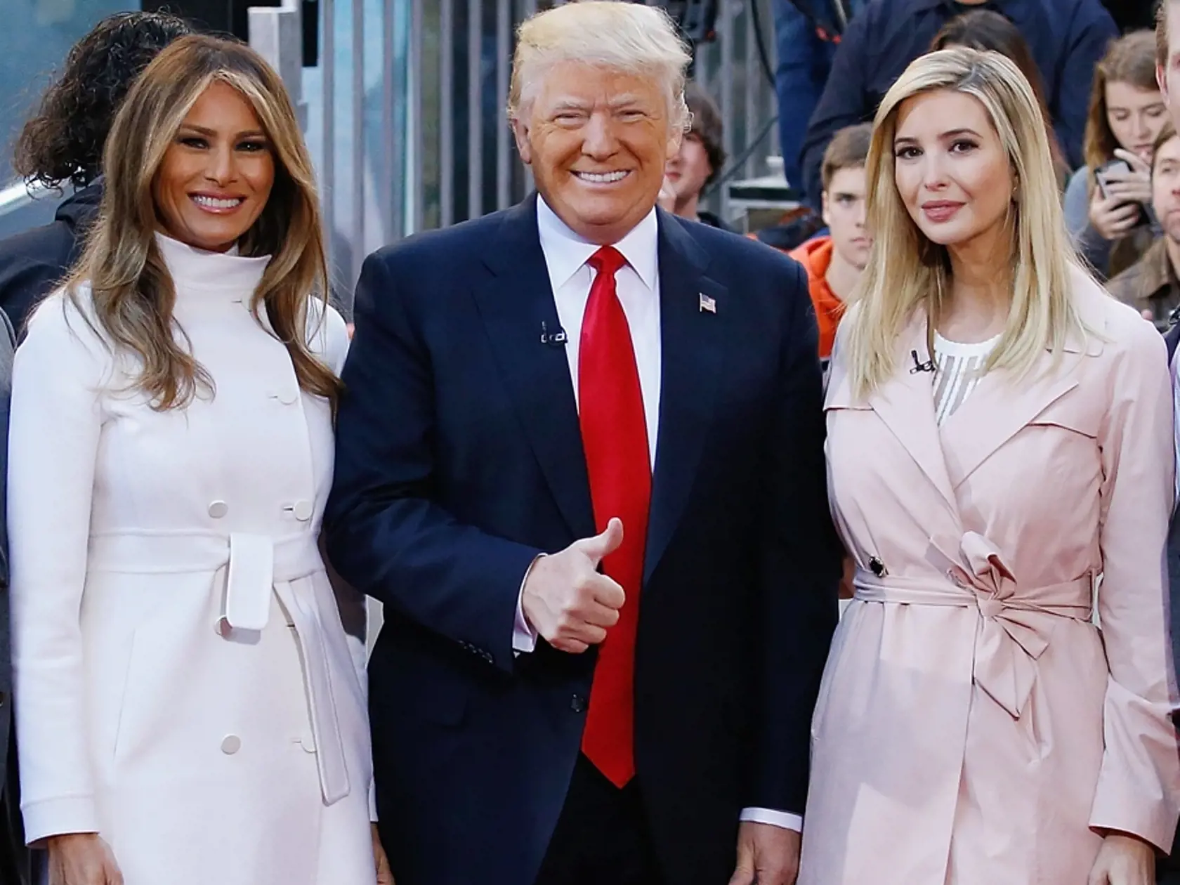 Ivanka Trump a Melania Trump.