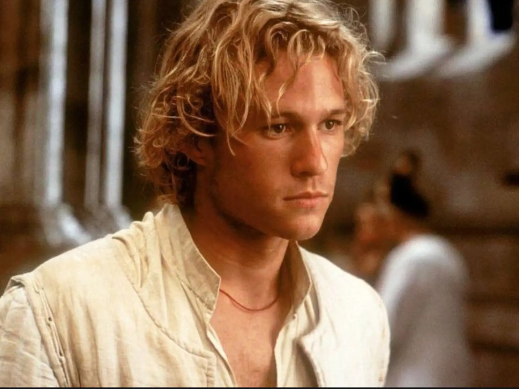 Heath Ledger vo filme Príbeh rytiera.