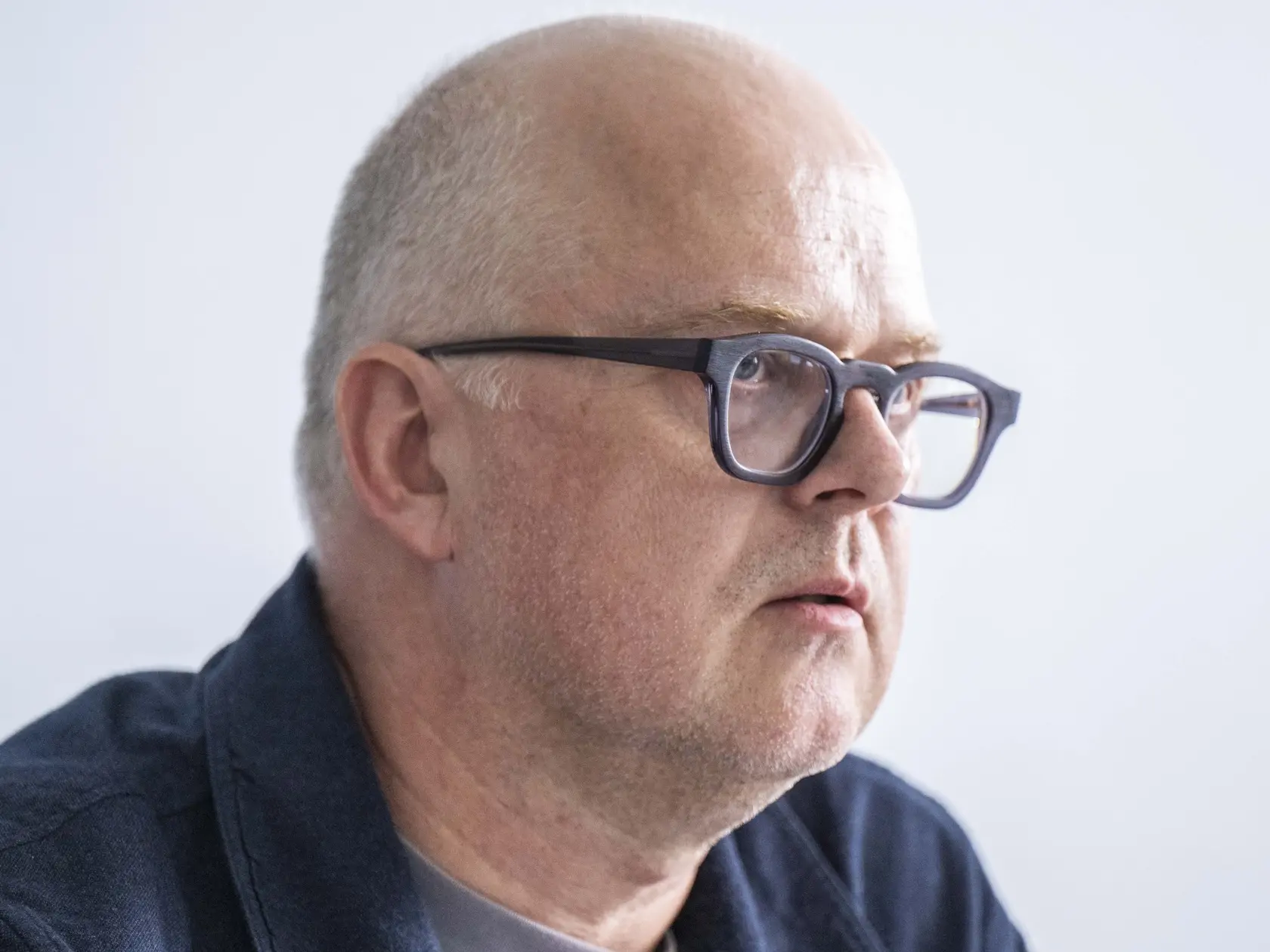 Na snímke predseda Rady Fondu na podporu umenia Dušan Buran počas zasadnutia Rady Fondu na podporu umenia (FPU) 12. marca 2025 v Bratislave.
