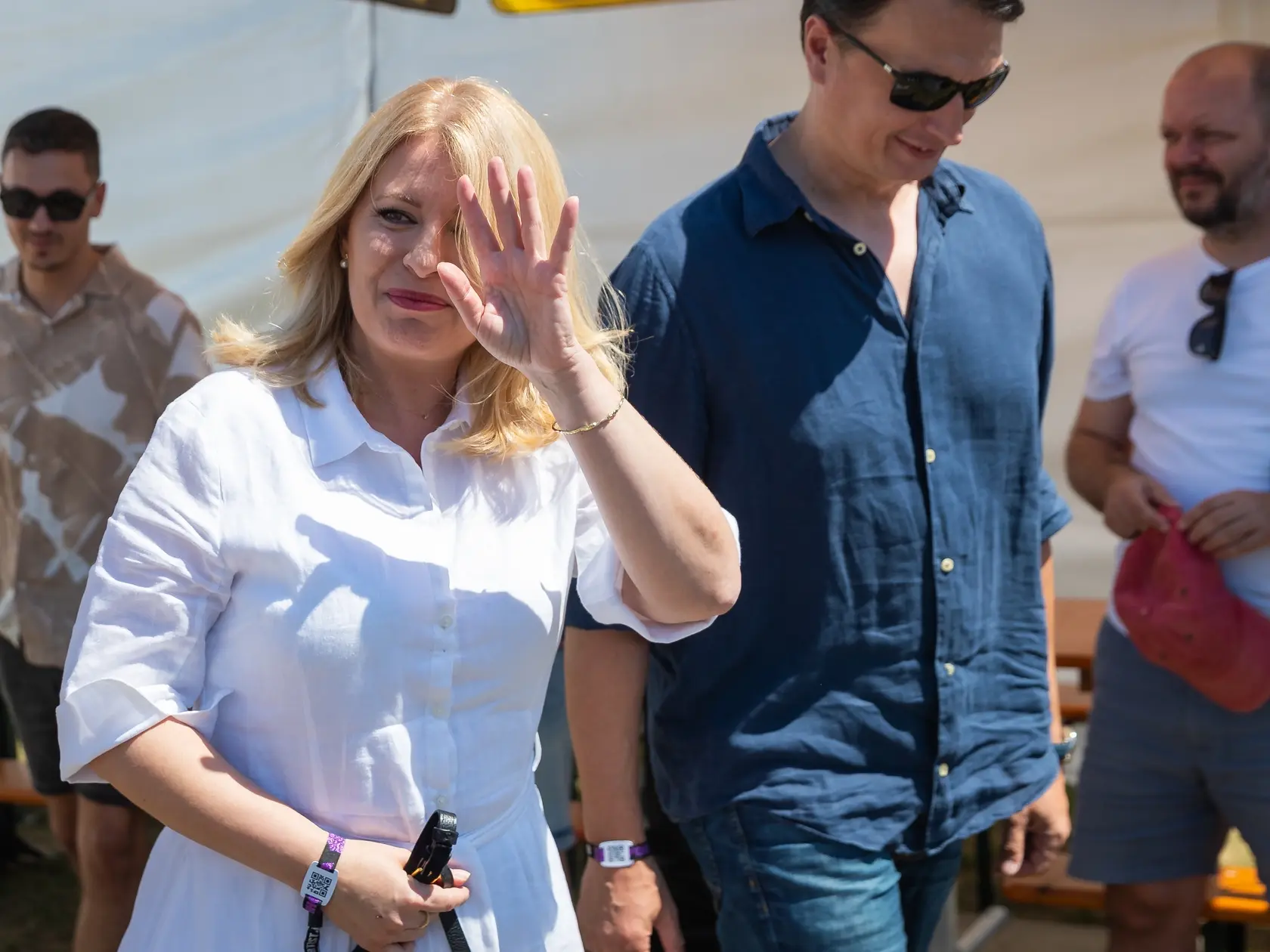 Prezidentka sa aj tento rok zúčastnila letného festivalu.