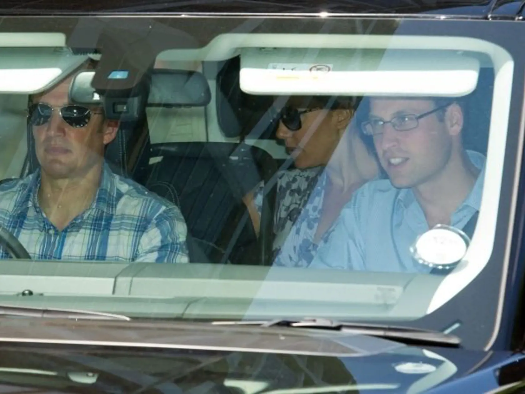 Kate a William aj s bábätkom po návšteve