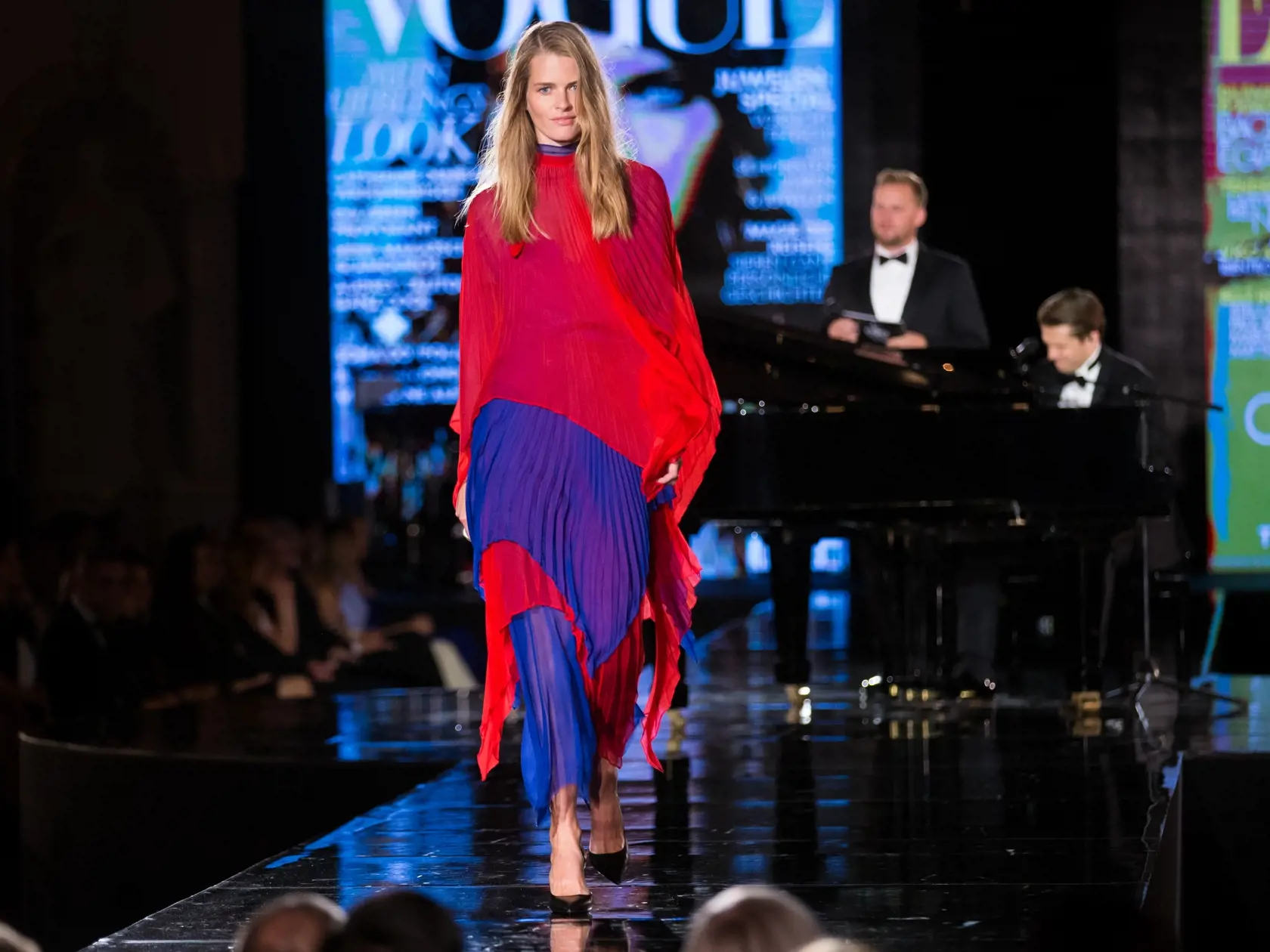Súťaž krásy Schwarzkopf Elite Model Look 2018 na Pražskom hrade. Na sníme Michaela Hlaváčková.