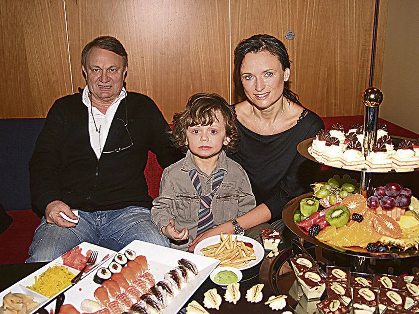 Jana Adamcová s manželom a reřisérskou ikonou