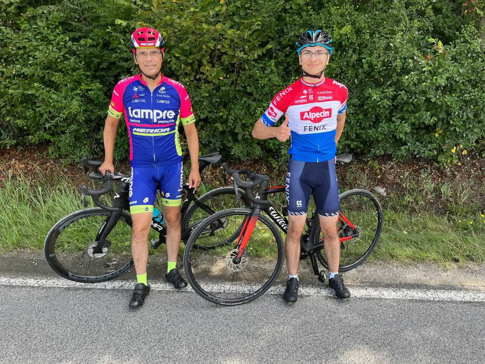 Lásku k bicyklovaniu zdedil aj Žilinkov syn.