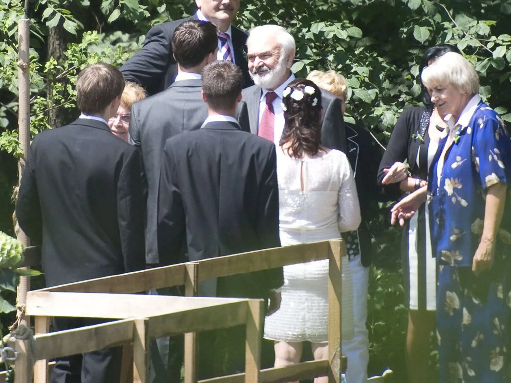 Momentky zo svadby Svěrákovej vnučky Kateřiny
