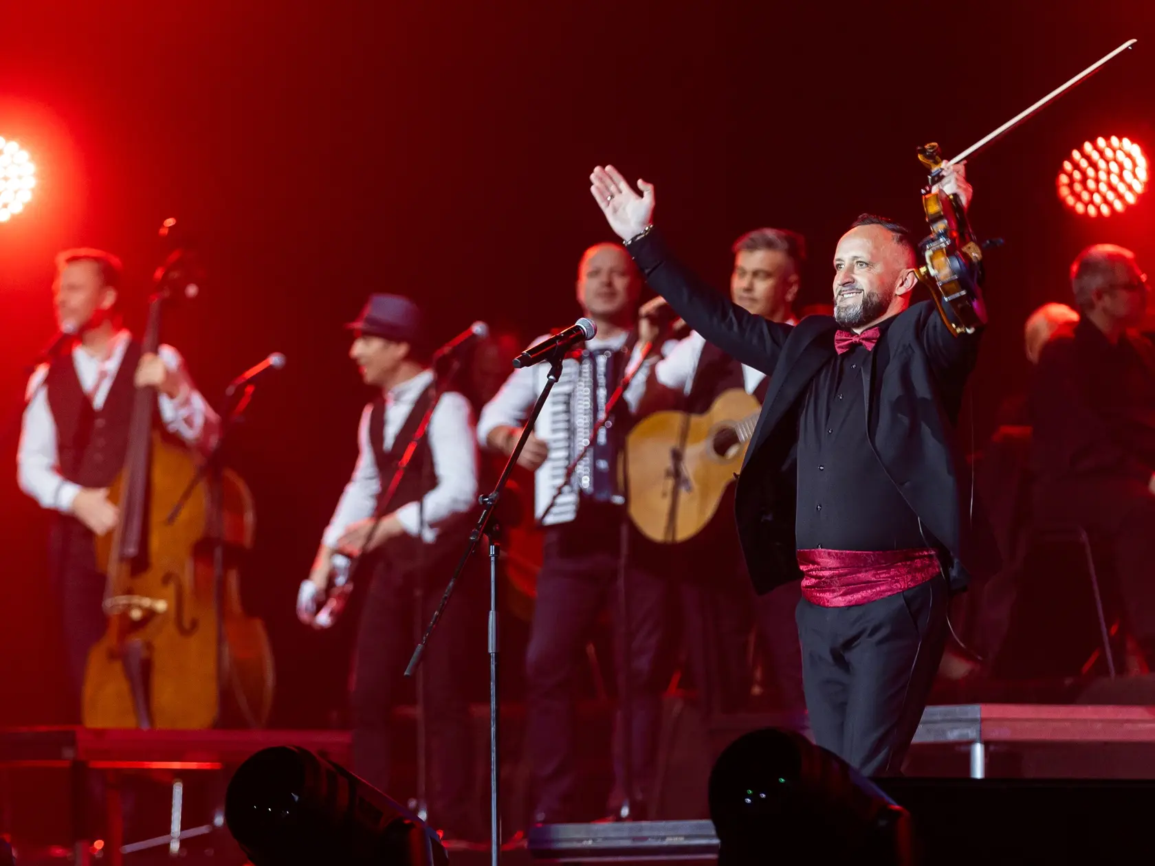 Koncert k príležitosti 75. narodenín speváka Karola Duchoňa pod názvom “Karol Duchoň 75” v Bratislave. Na snímke Ondrej Kandráč. 