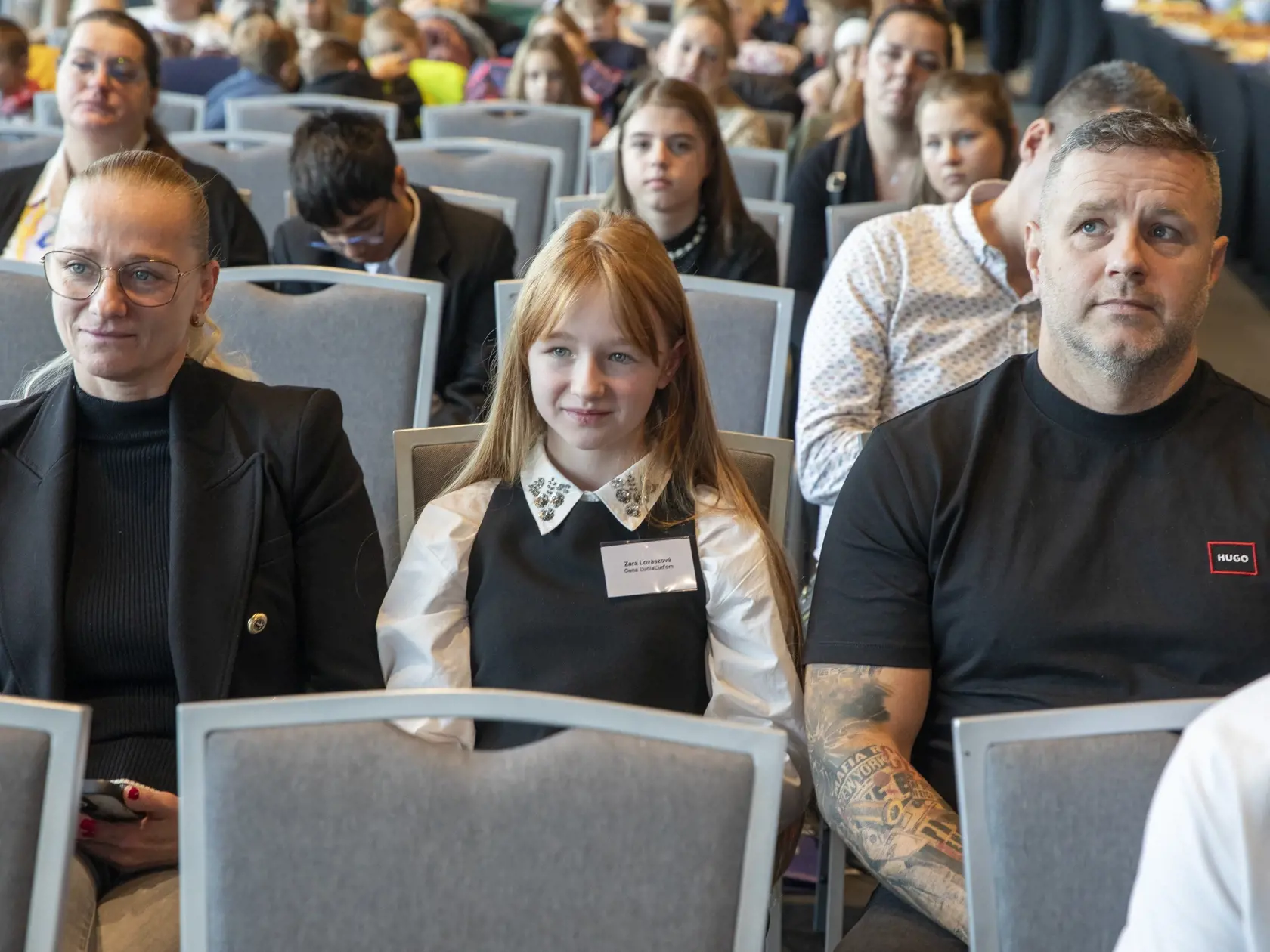 Ocenená Zara Lovászová  za Detský čin roka 2024 v kategórii Ľudia ľuďom.