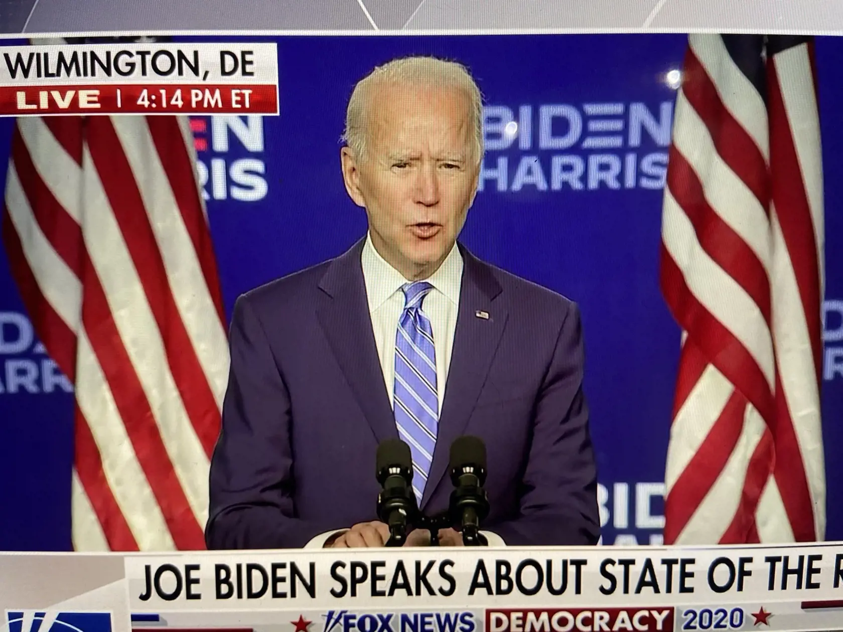 Joe Biden sa prihovoril Američanom.