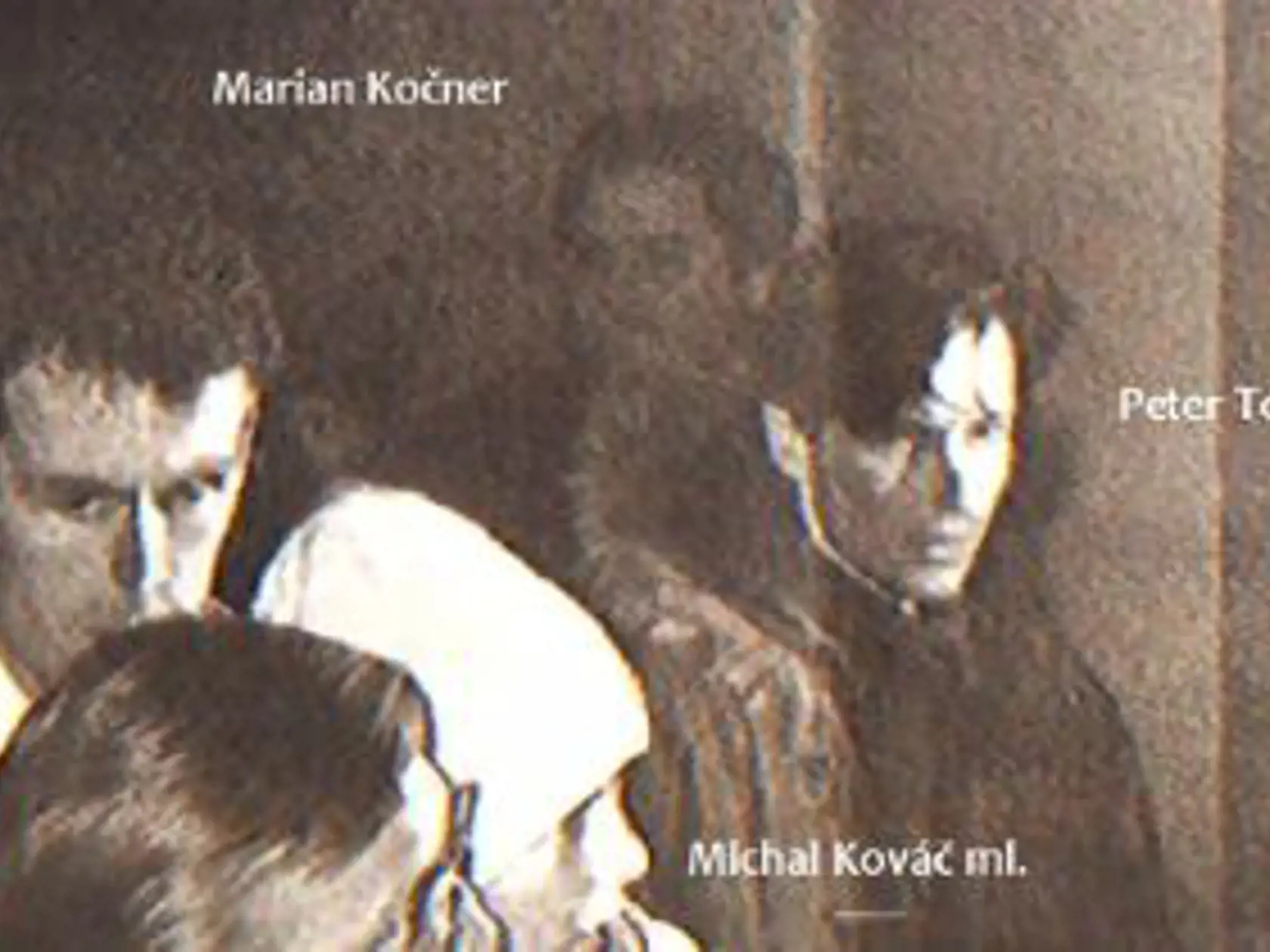 Snímka z dávnych rokov, na ktorej je Marian Kočner, Michal Kováč ml. a Peter Tóth.