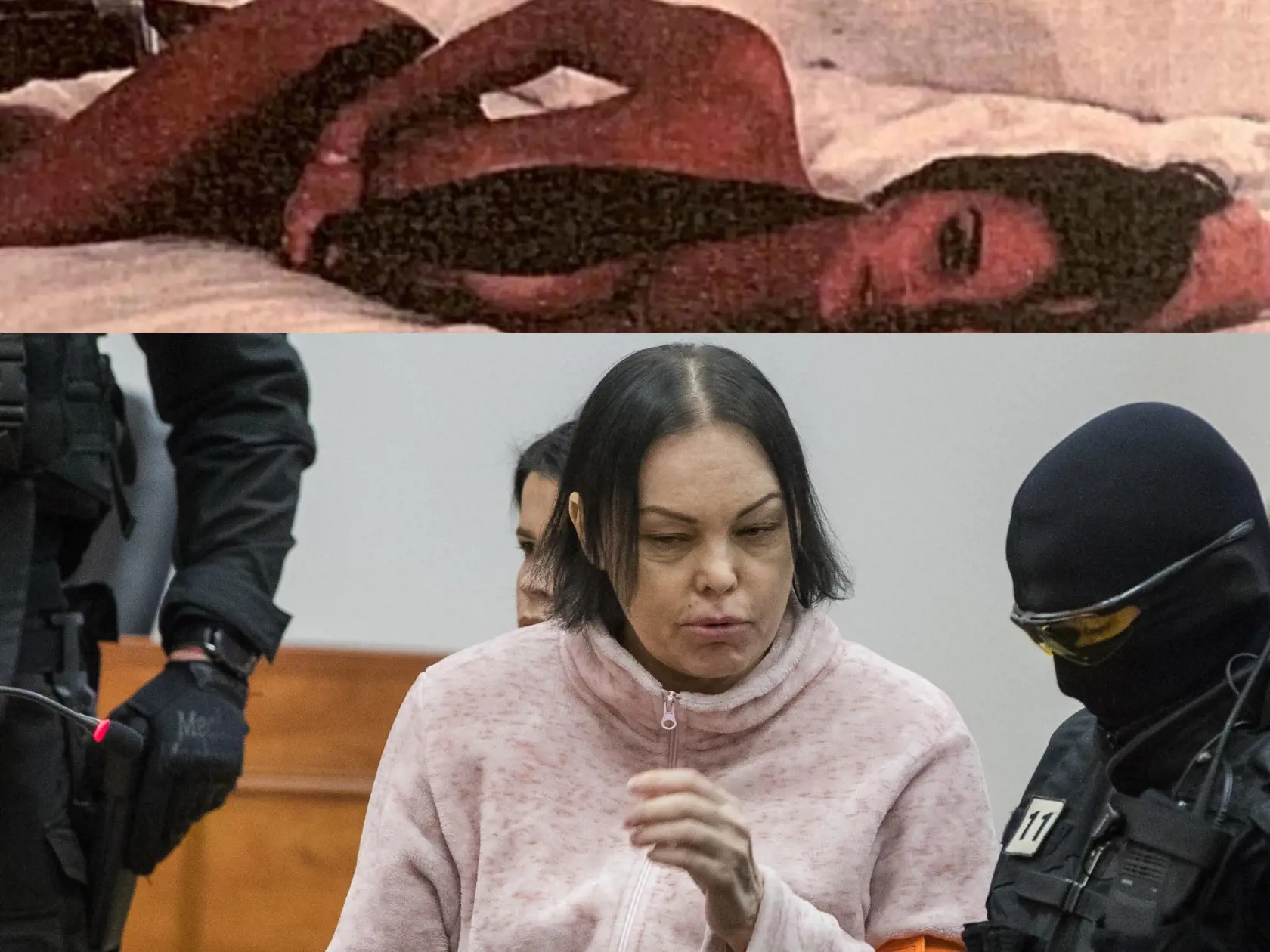 „No to je kosť,“ povedal si asi každý, komu Alena Zsuzsová poslala túto fotku modelky. Realitu sa ale každý dozvedel na súde...