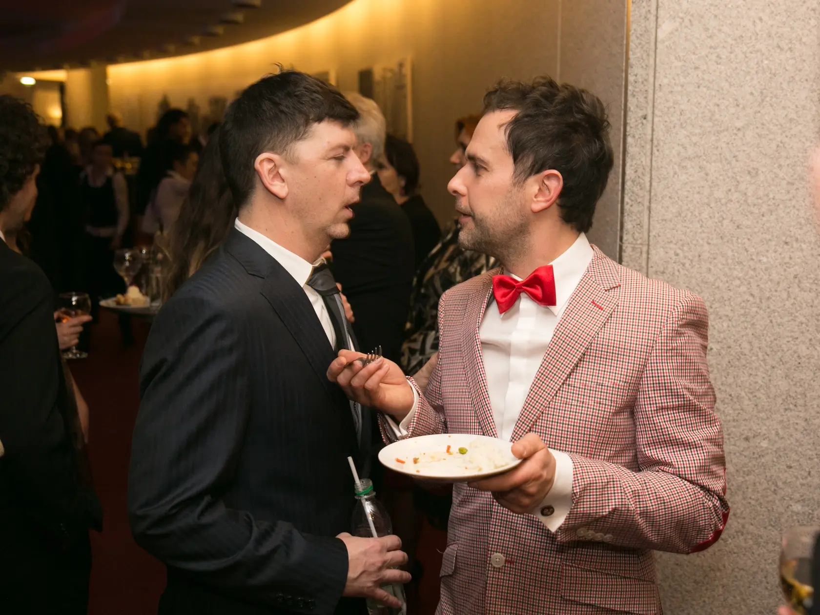 Na a erparty si poklebetili aj Andrej Bičan s Jurajom Kemkom.