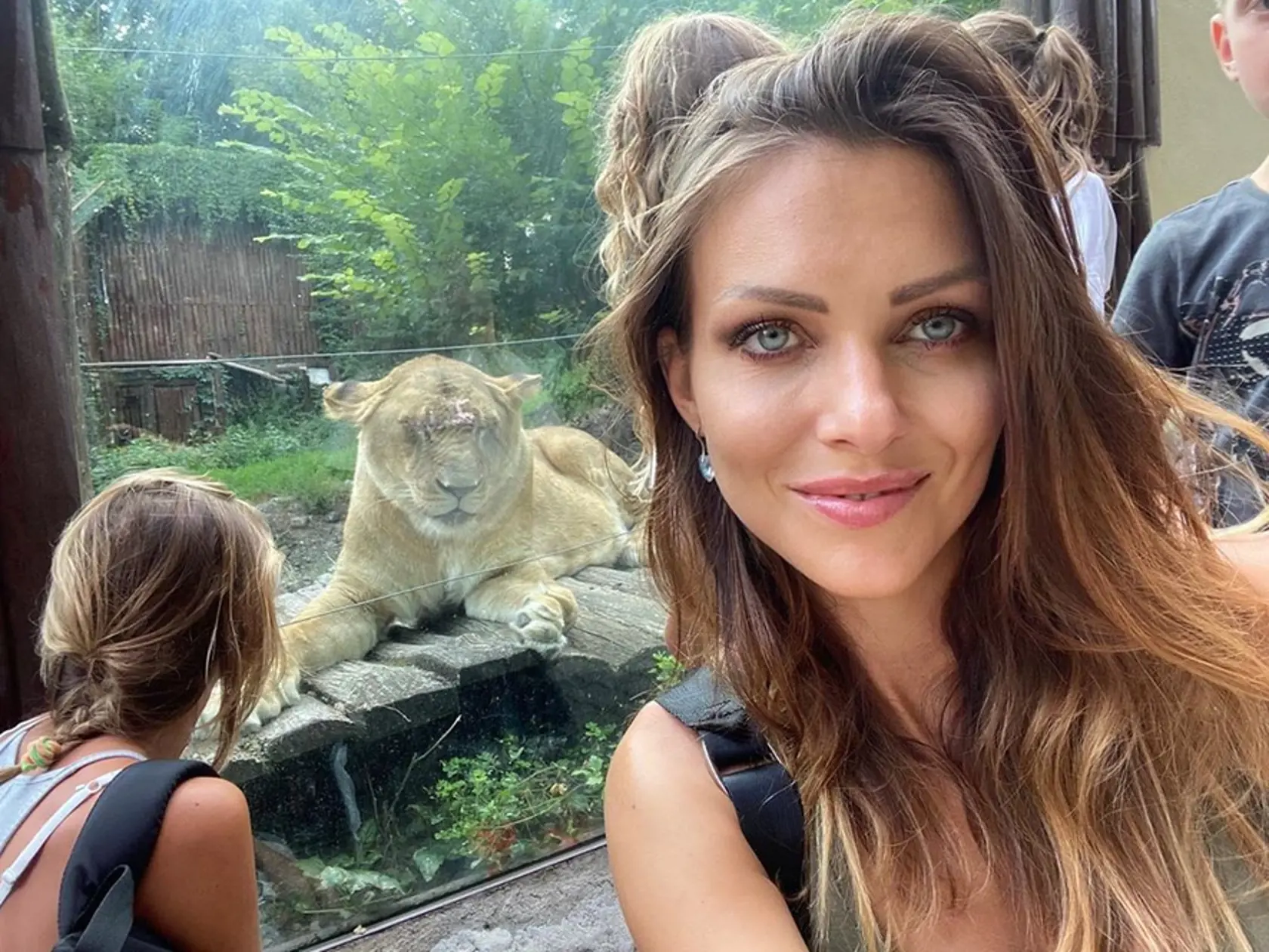 Martina na výlete v zoo.