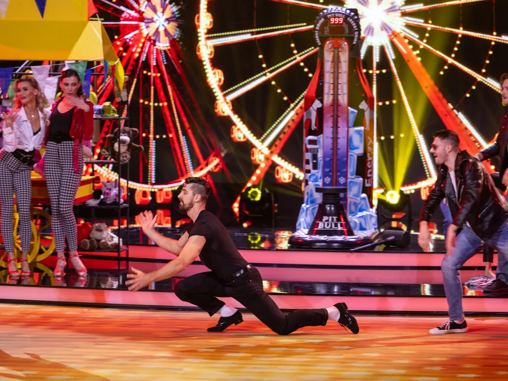 Na snímke Peter Sagan a Eliška Lenčešová v šiestom kole Let's dance 2025. 
