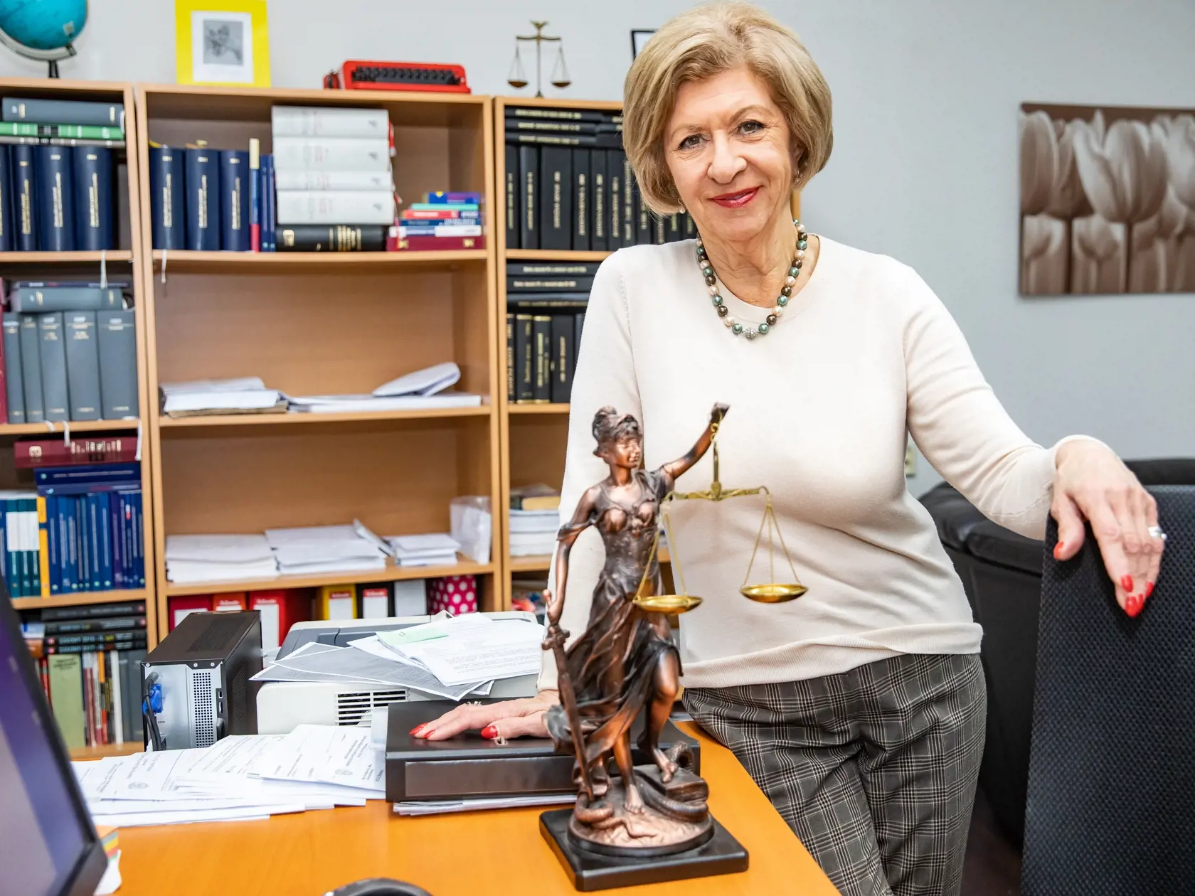Uznávaná právnička JUDr. Eva Mišíková.