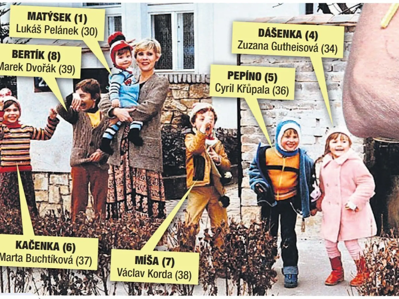 Herečka Jana Šulcová se dodnes stýká s dětmi