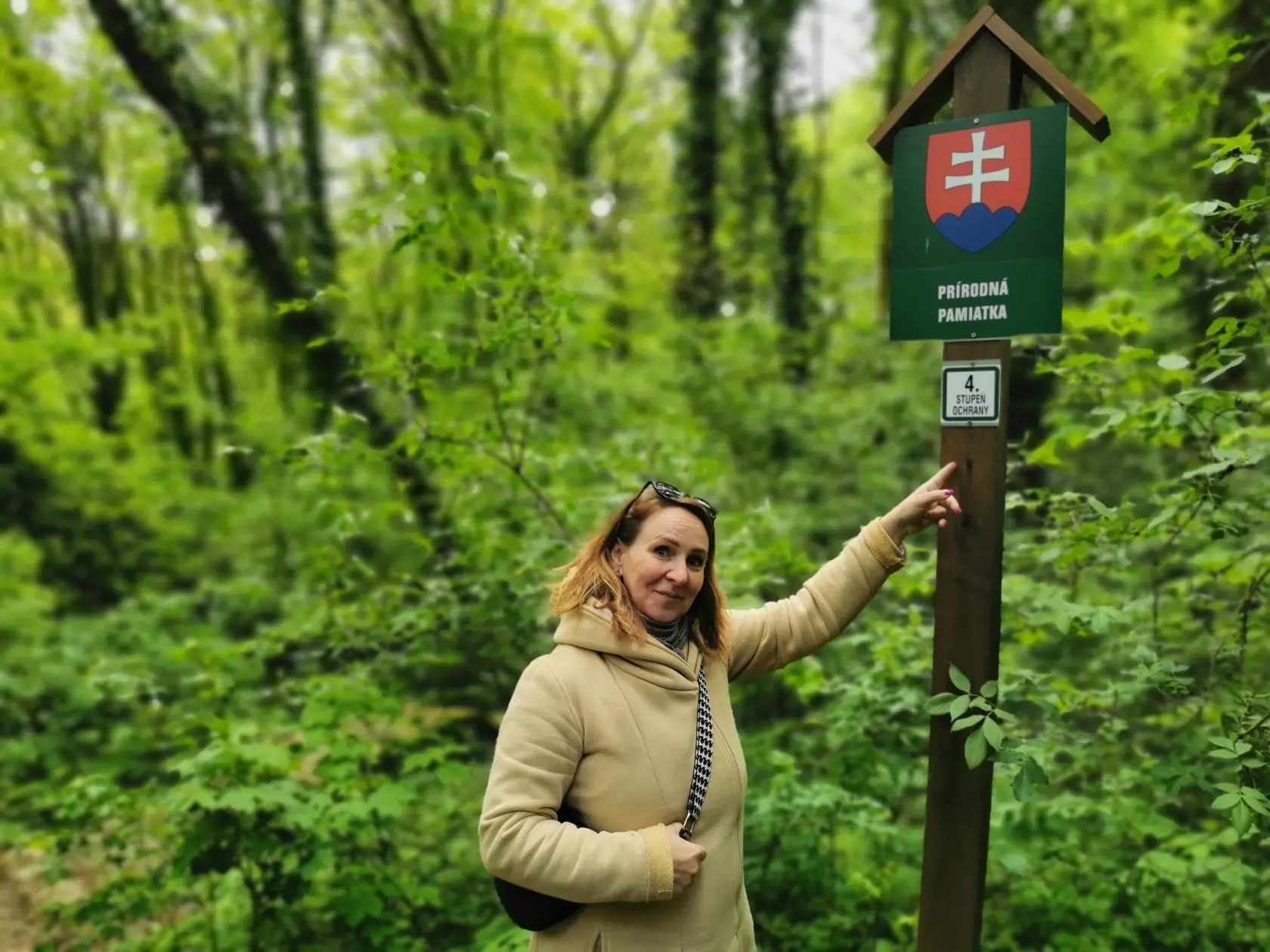 Starostka obce Haluzice Silvia Hadbábna.