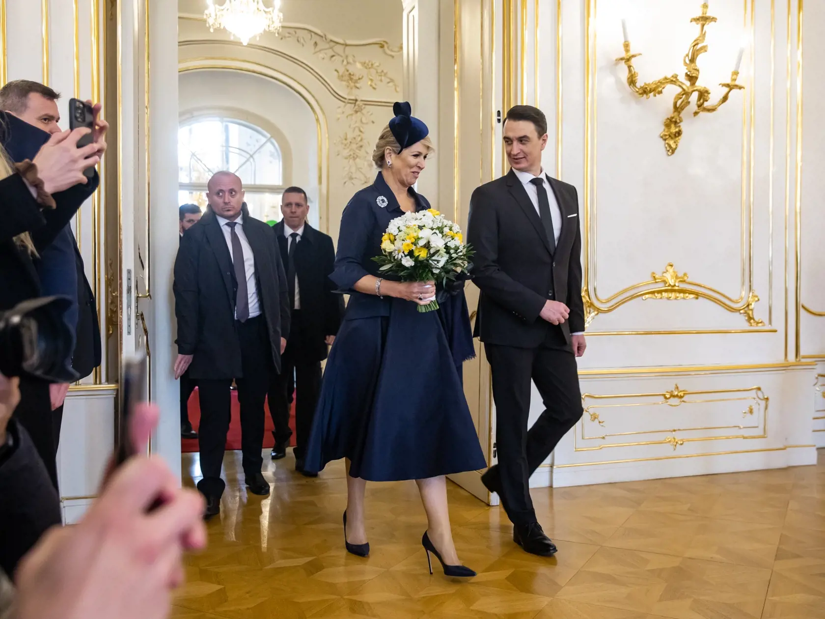 Prezidentka SR Zuzana Čaputová privítala v Prezidentskom paláci holandského kráľa Viliama-Alexandra a kráľovnú Máximu na oficiálnej trojdňovej návšteve. 