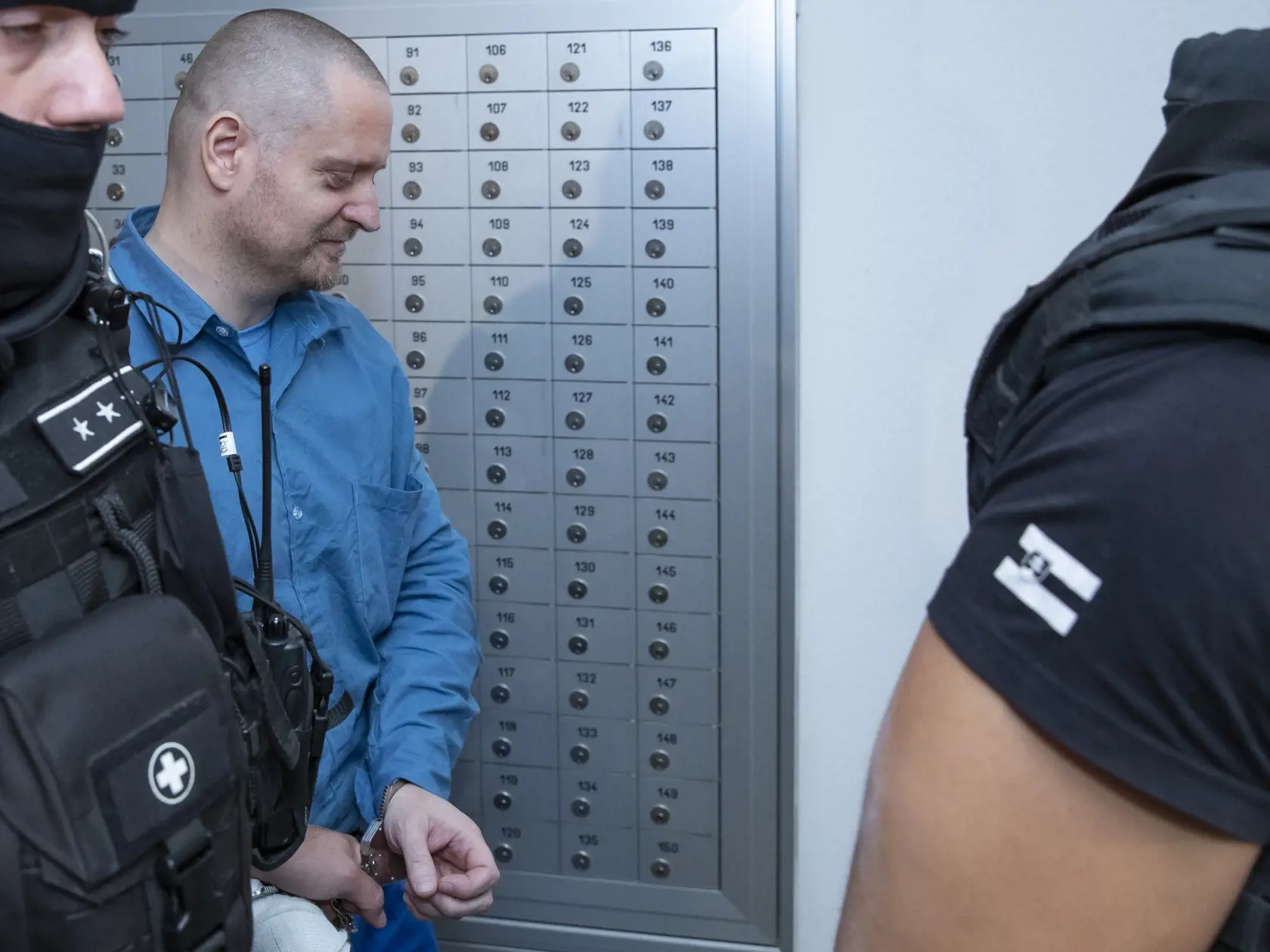 Súdne pojednávanie na špecializovanom trestnom súde v Pezinku vo veci objedvnávky vraždy prokurátorov a vraždy Jána Kuciaka a Martiny Kušnírovej. Na snímke je Miroslav Marček.