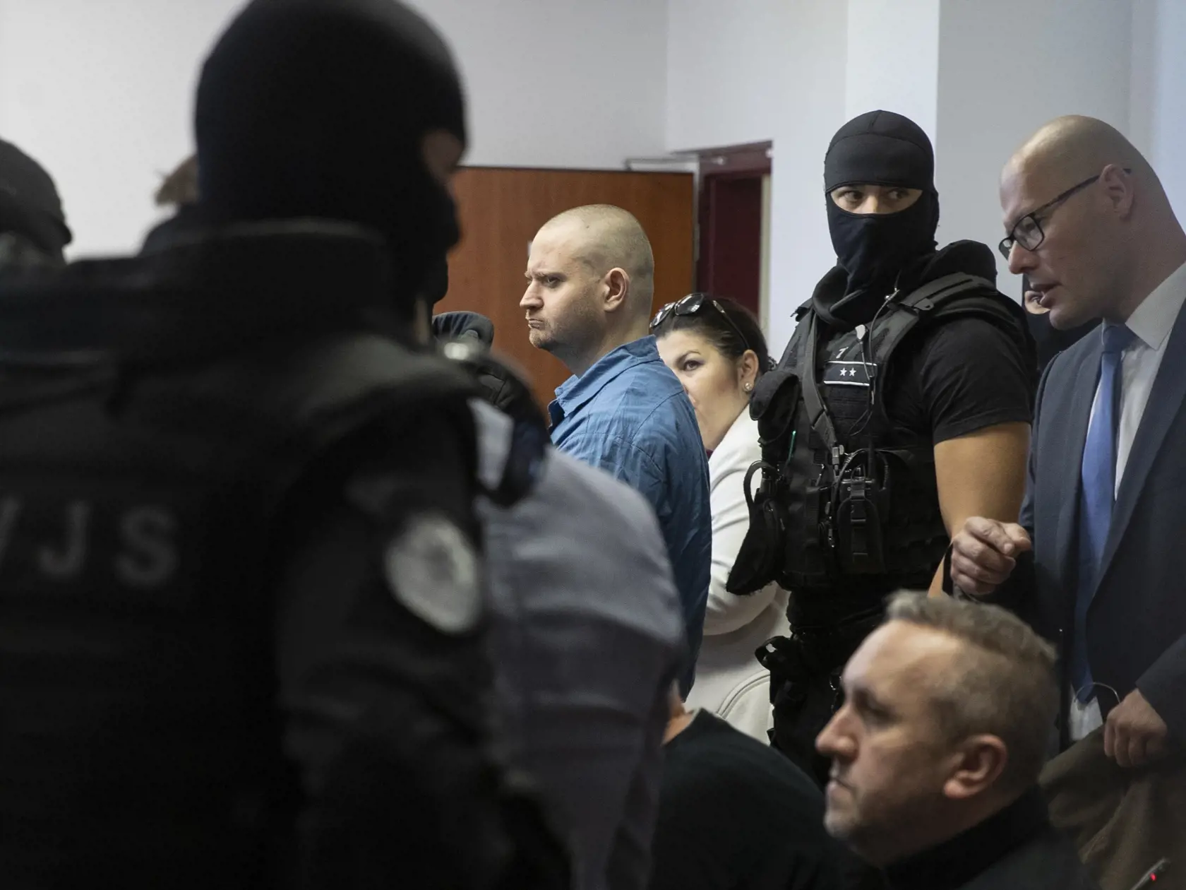 Súdne pojednávanie na špecializovanom trestnom súde v Pezinku vo veci objedvnávky vraždy prokurátorov a vraždy Jána Kuciaka a Martiny Kušnírovej. Na snímke je Miroslav Marček.