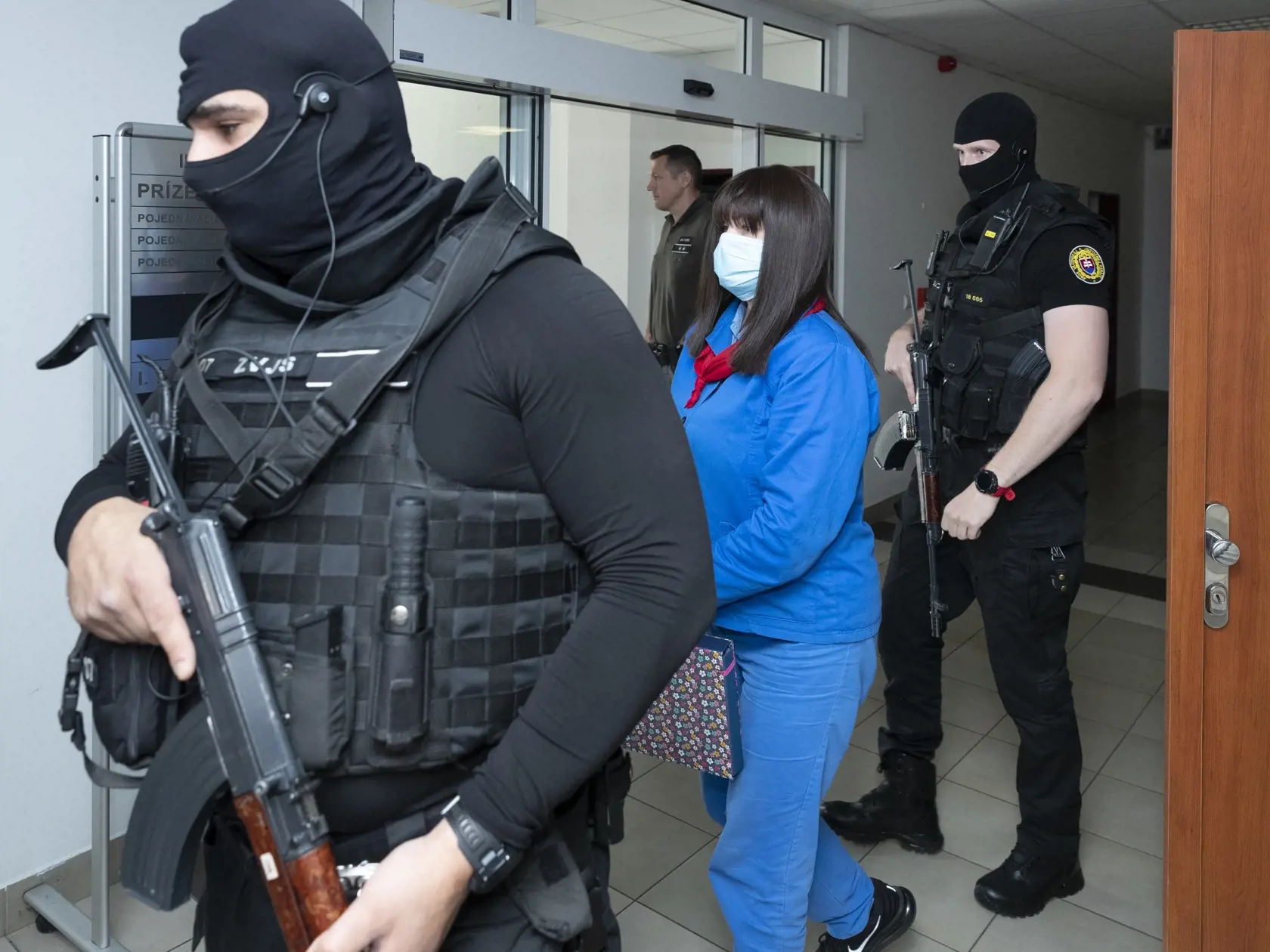 Súdne pojednávanie na špecializovanom trestnom súde v Pezinku vo veci objednávky vraždy prokurátorov a vraždy Jána Kuciaka a Martiny Kušnírovej. Na snímke Alena Zsuzsová.