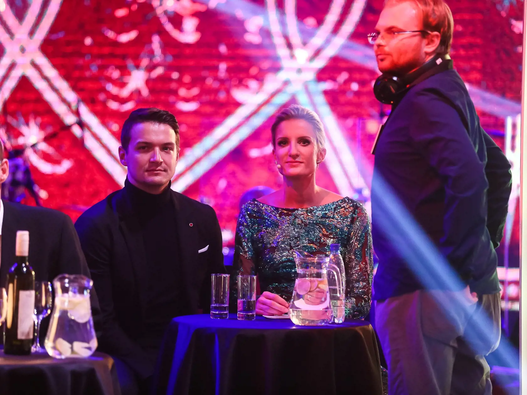 5.kolo tanečnej súťaže celebrít Lets Dance vysielané naživo z Bratislavskej Incheby. Na snímke Viktor Vincze a Adela Vinczeová