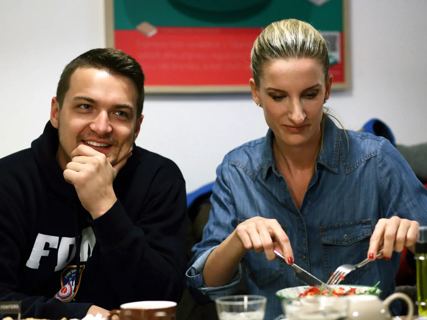 20161117 Adela Banasova, Viktor Vincze, rozhovor pre casopis Sarm, Cubicon, fotene pre: J. Raganova
