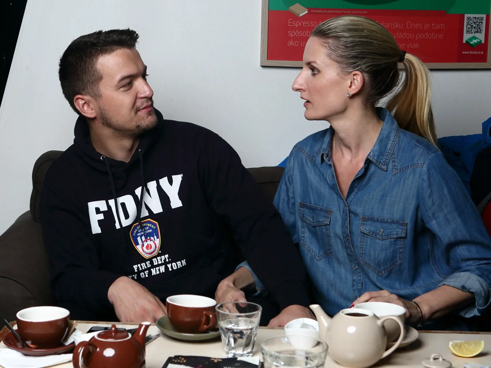 20161117 Adela Banasova, Viktor Vincze, rozhovor pre casopis Sarm, Cubicon, fotene pre: J. Raganova