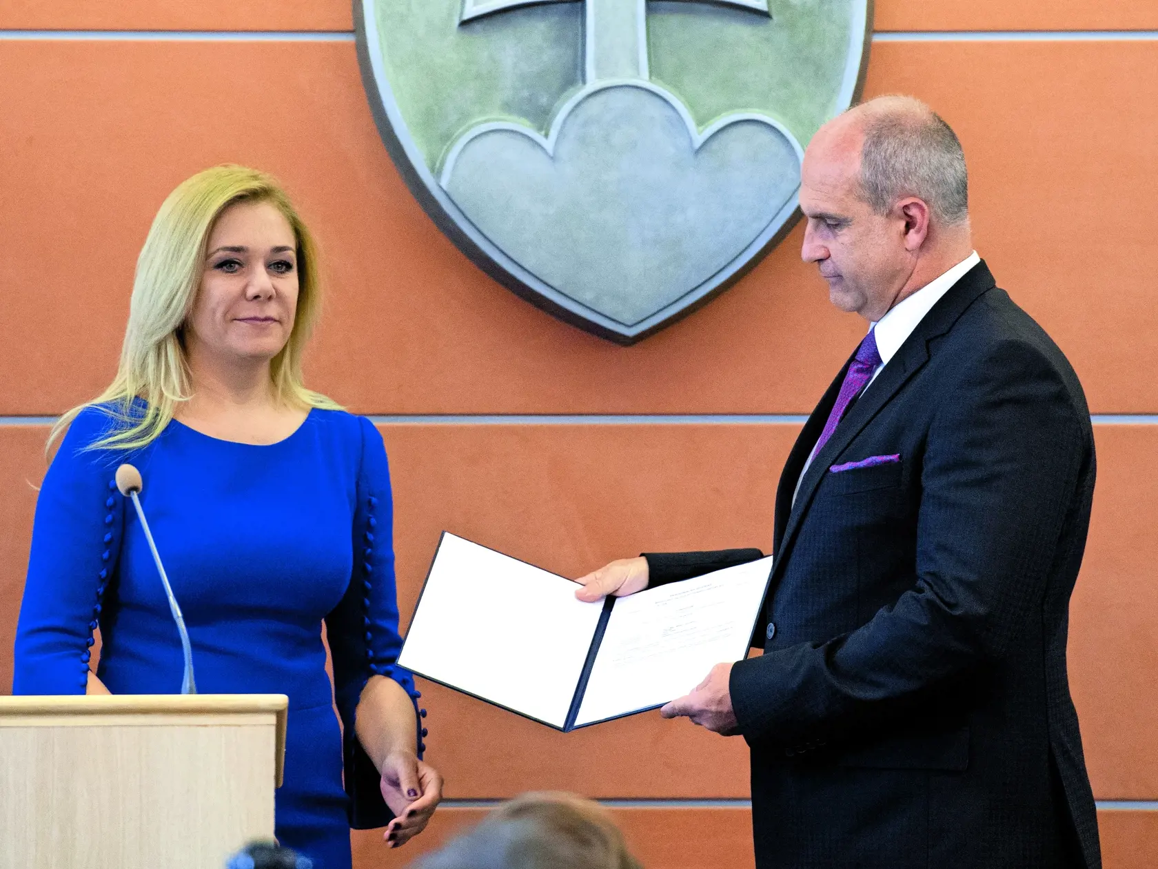 Menovanie generála Milana Lučanského do funkcie prezidenta PZ SR.