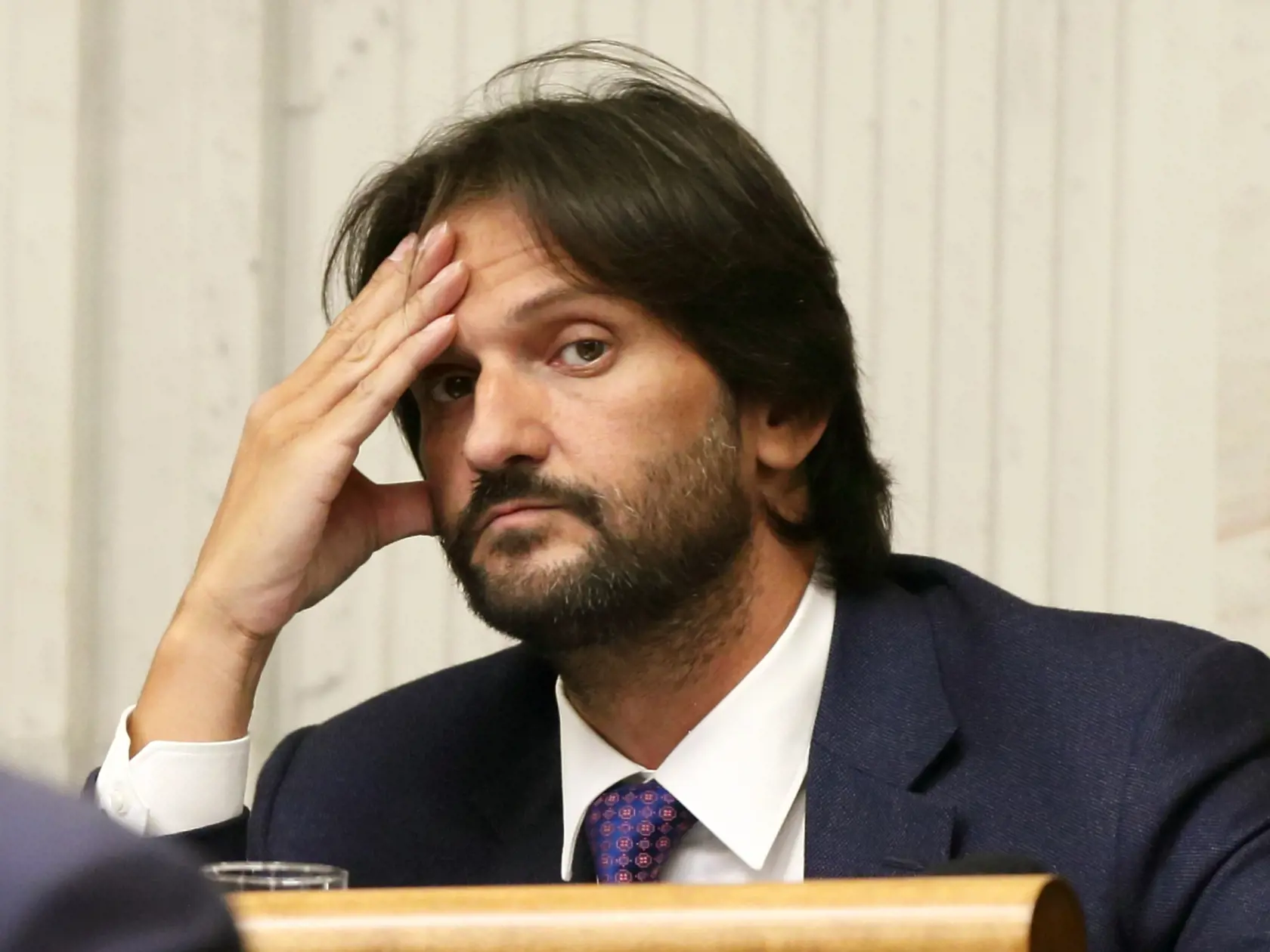 Na snímke zasadanie NRSR, prerokoval sa etický kódex, obliekanie a správanie poslancov. 