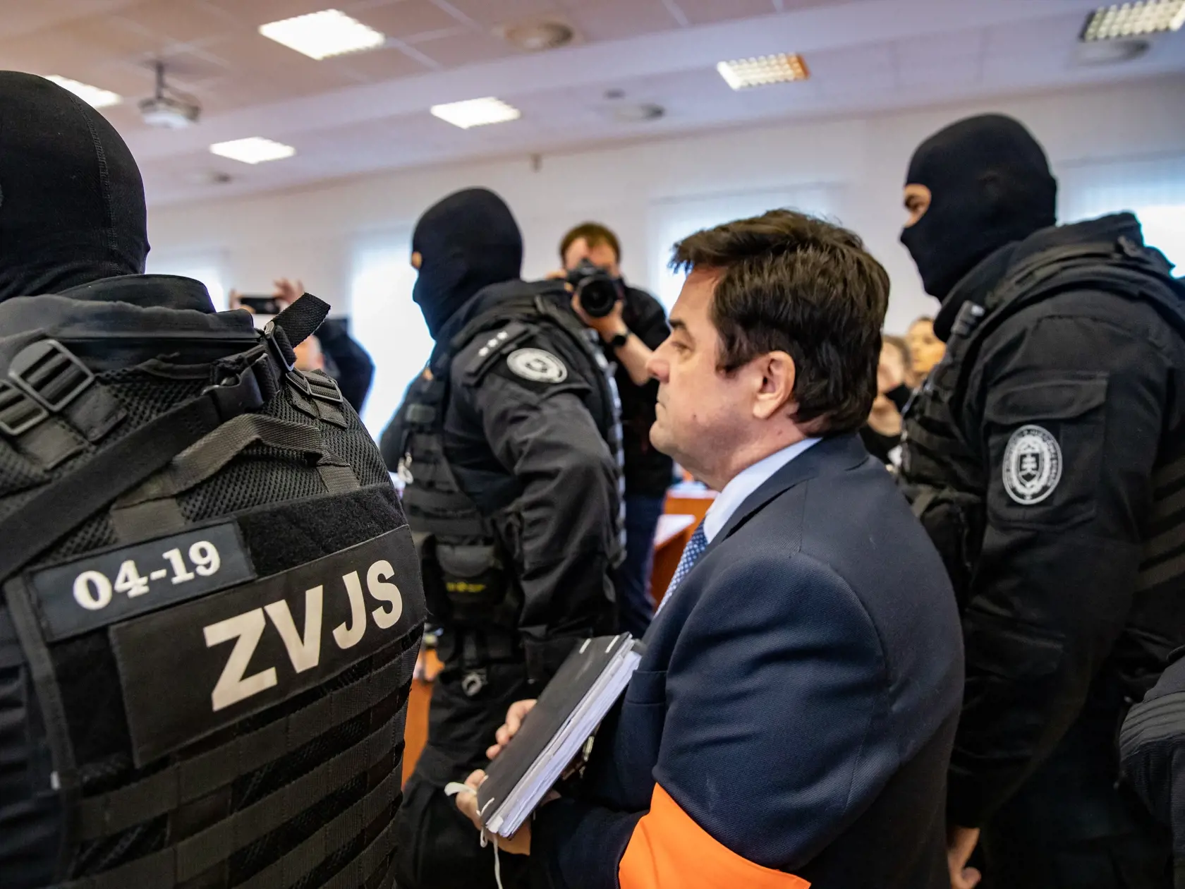 Súdne pojednávanie v kauze zmenky. Na fotke obžalovaný Marian Kočner, ktorému hrozí 20 rokov nepodmienečne.
