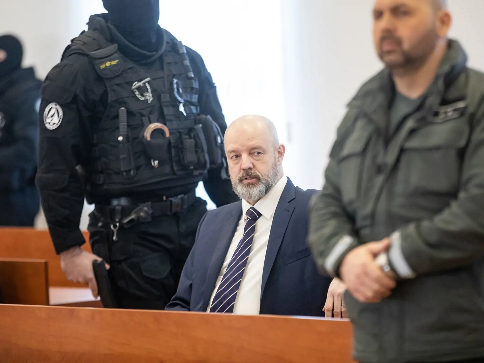 Súdne pojednávanie kauza zmenky. Na fotke obžalovaný Pavol Rusko, ktorému hrozí 20 rokov nepodmienečne.