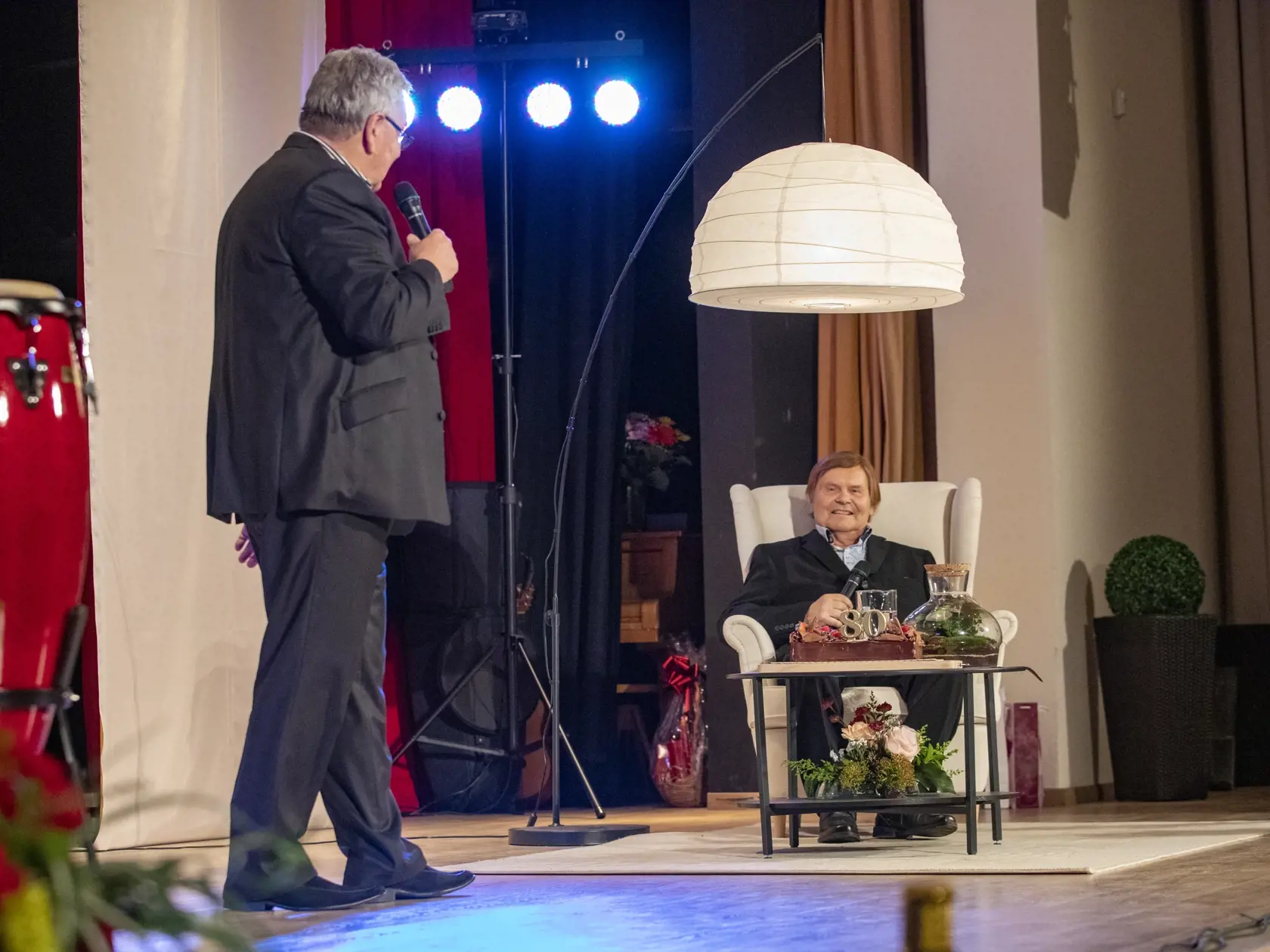 Máj 2022: Oslava 80. narodenín speváka Dušana Grúňa.