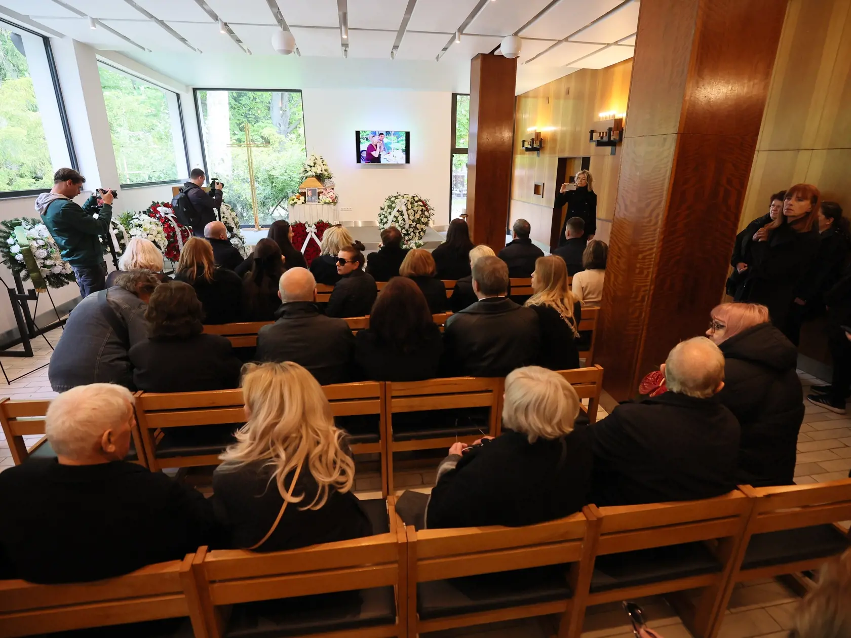 POSLEDNÁ ROZLÚČKA s Dušanom Grúňom (†81).