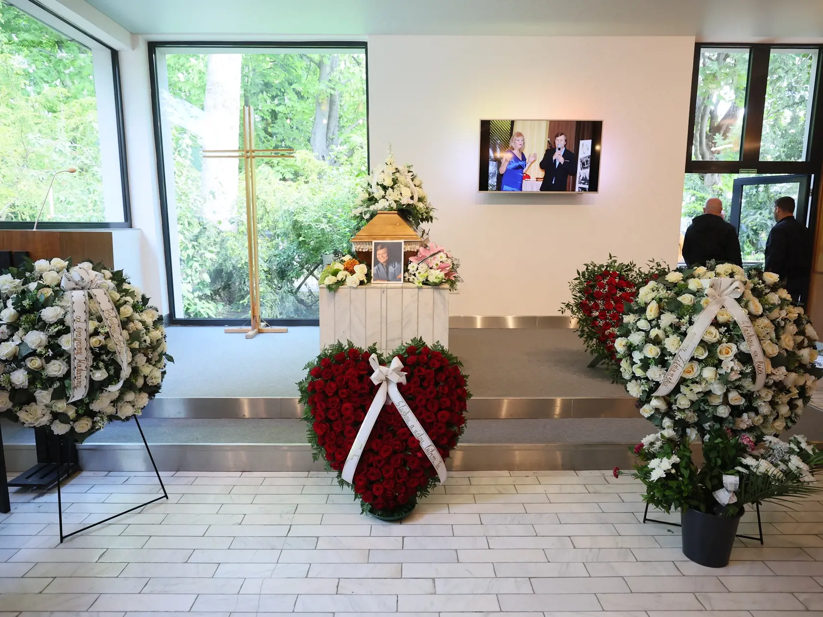 POSLEDNÁ ROZLÚČKA s Dušanom Grúňom (†81).