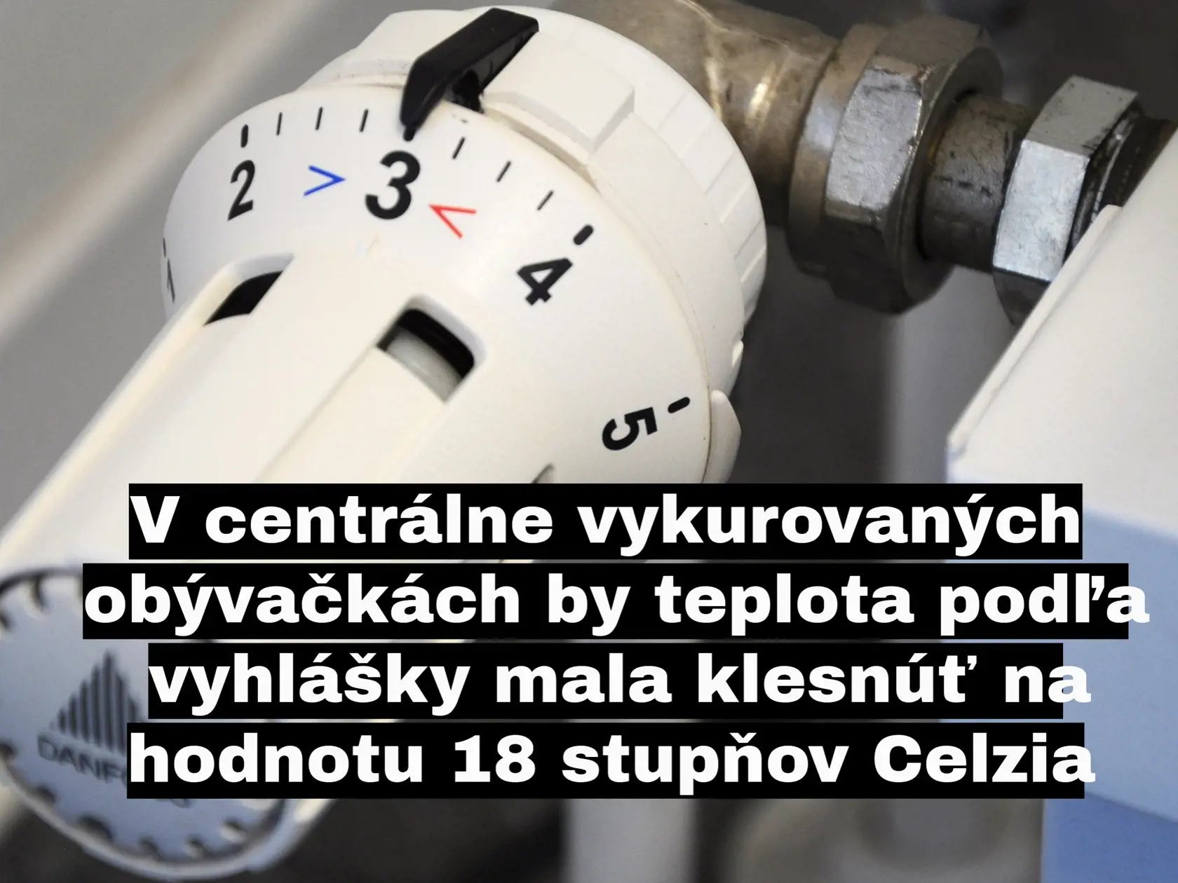 Koľko stupňov by malo byť v obývačke?