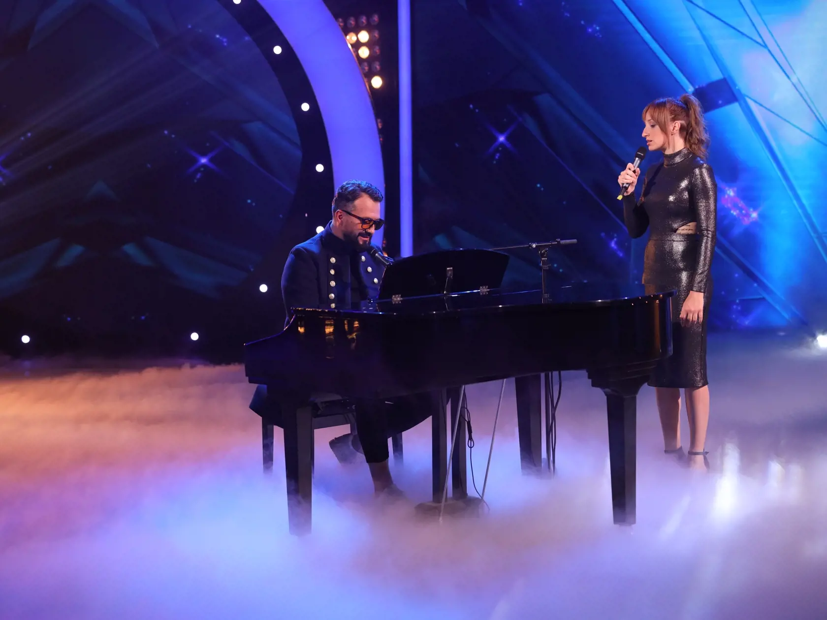 Barbora Piešová vystúpi na galavečere Spolu pre Slovensko aj s Mariánom Čekovským. Záber z generálky.