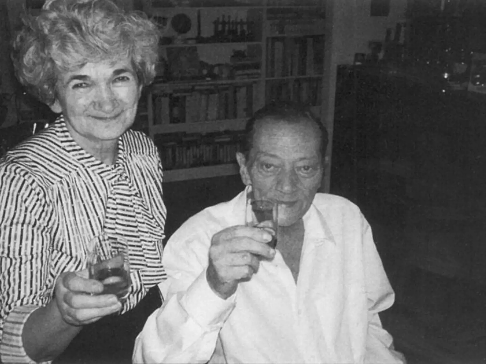 Rudolf Hrušínský s manželkou Evou.