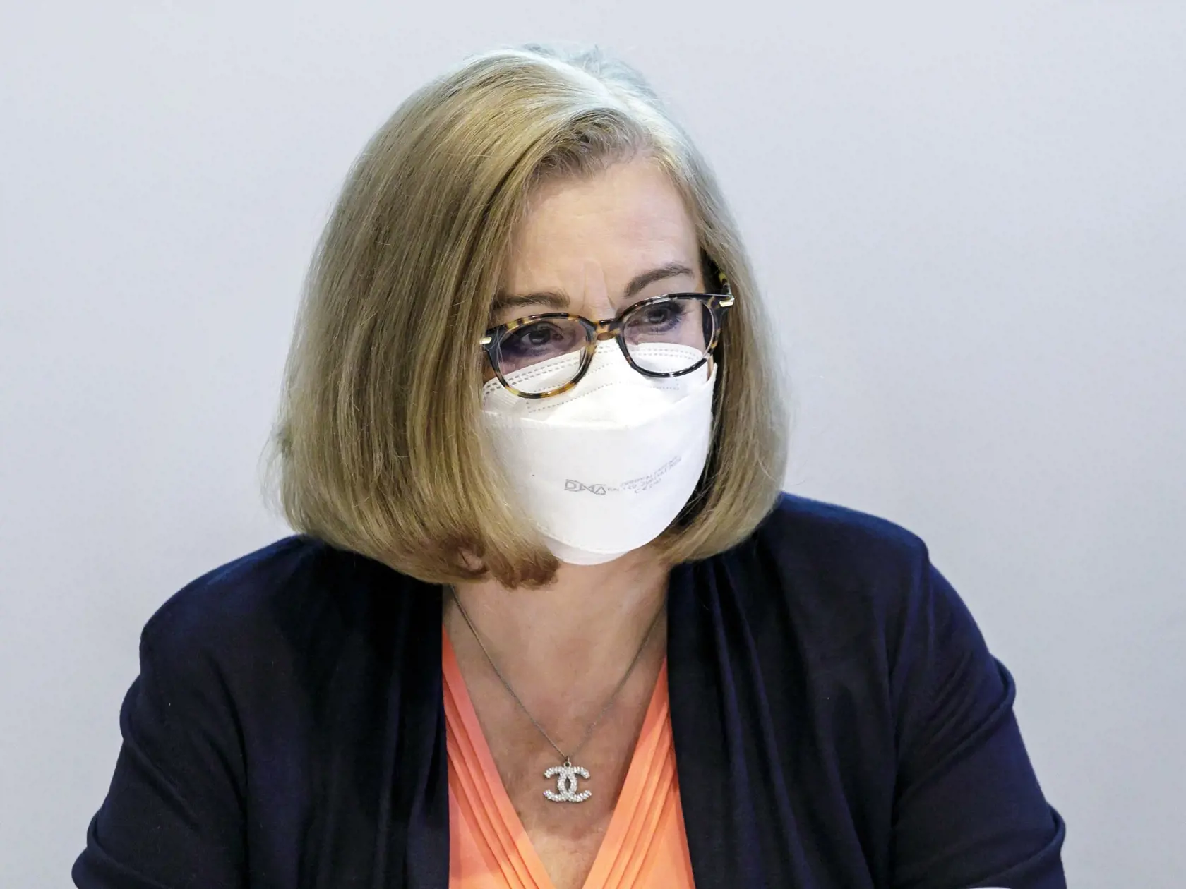 Na snímke prezidentka Slovenskej epidemiologickej a vakcinologickej spoločnosti Zuzana Krištúfková