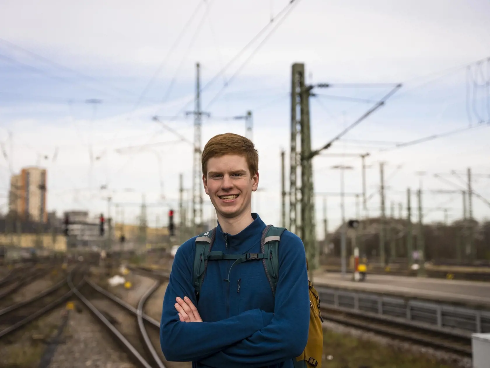 Nemec Lasse Stolley sa po strednej rozhodol žiť vo vlaku.