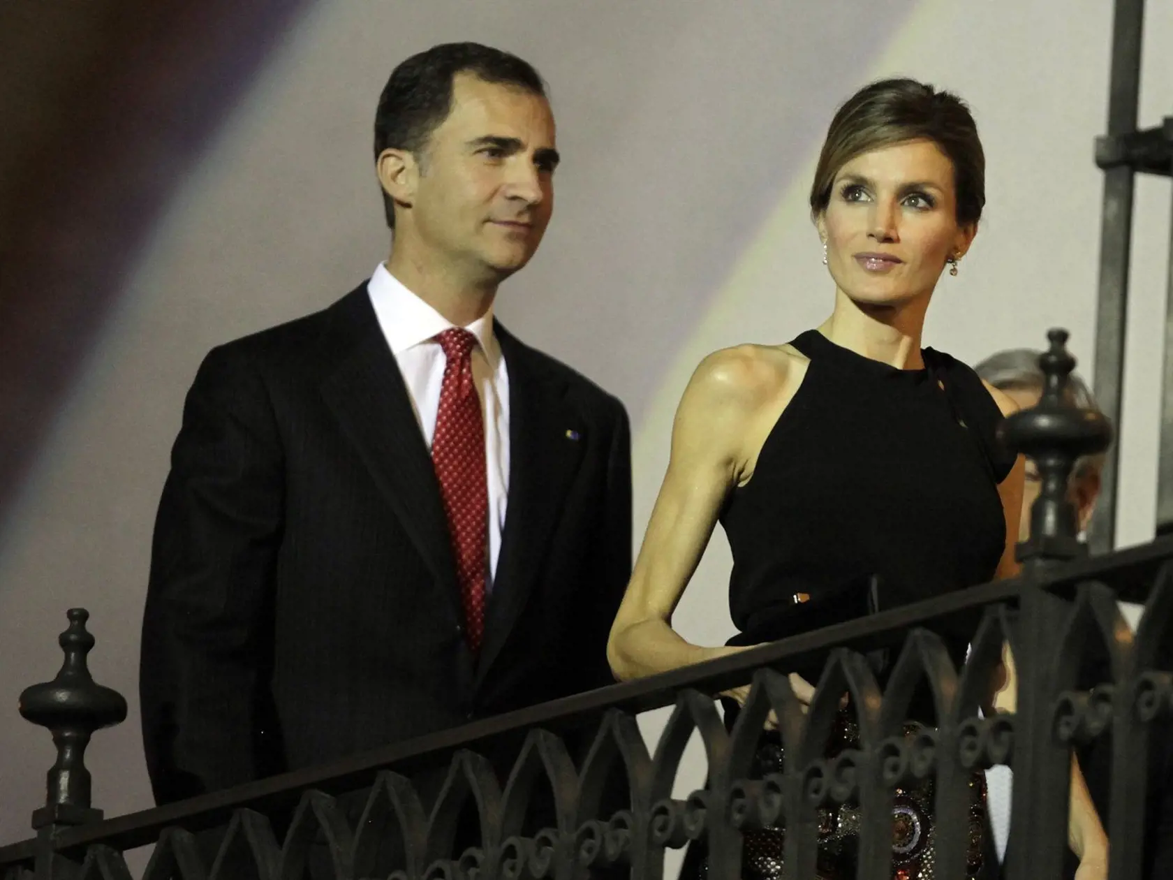 Letizia je už chorobne vychudnutá.