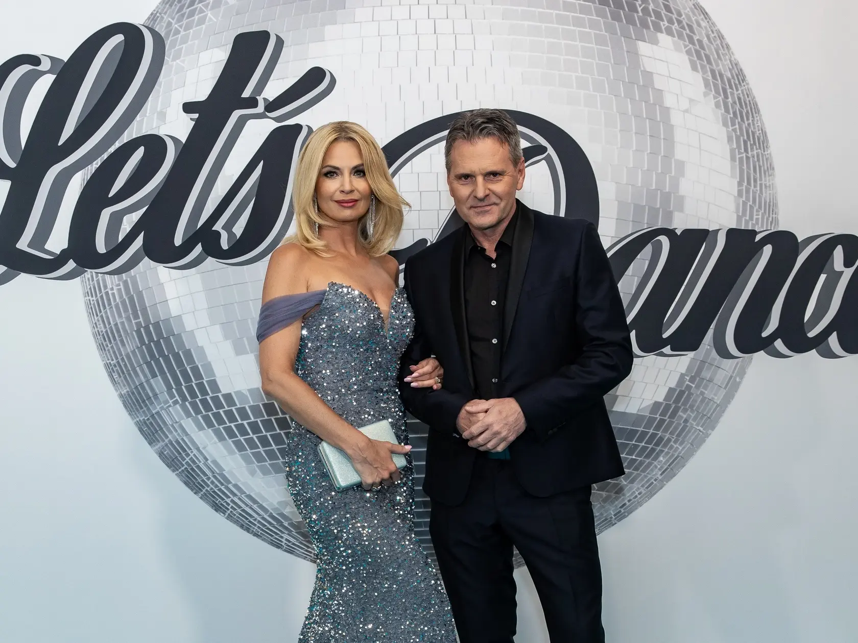 Finále Let´s Dance. Na snímke sú  Marianna Ďurianová a Jaroslav Zápala.