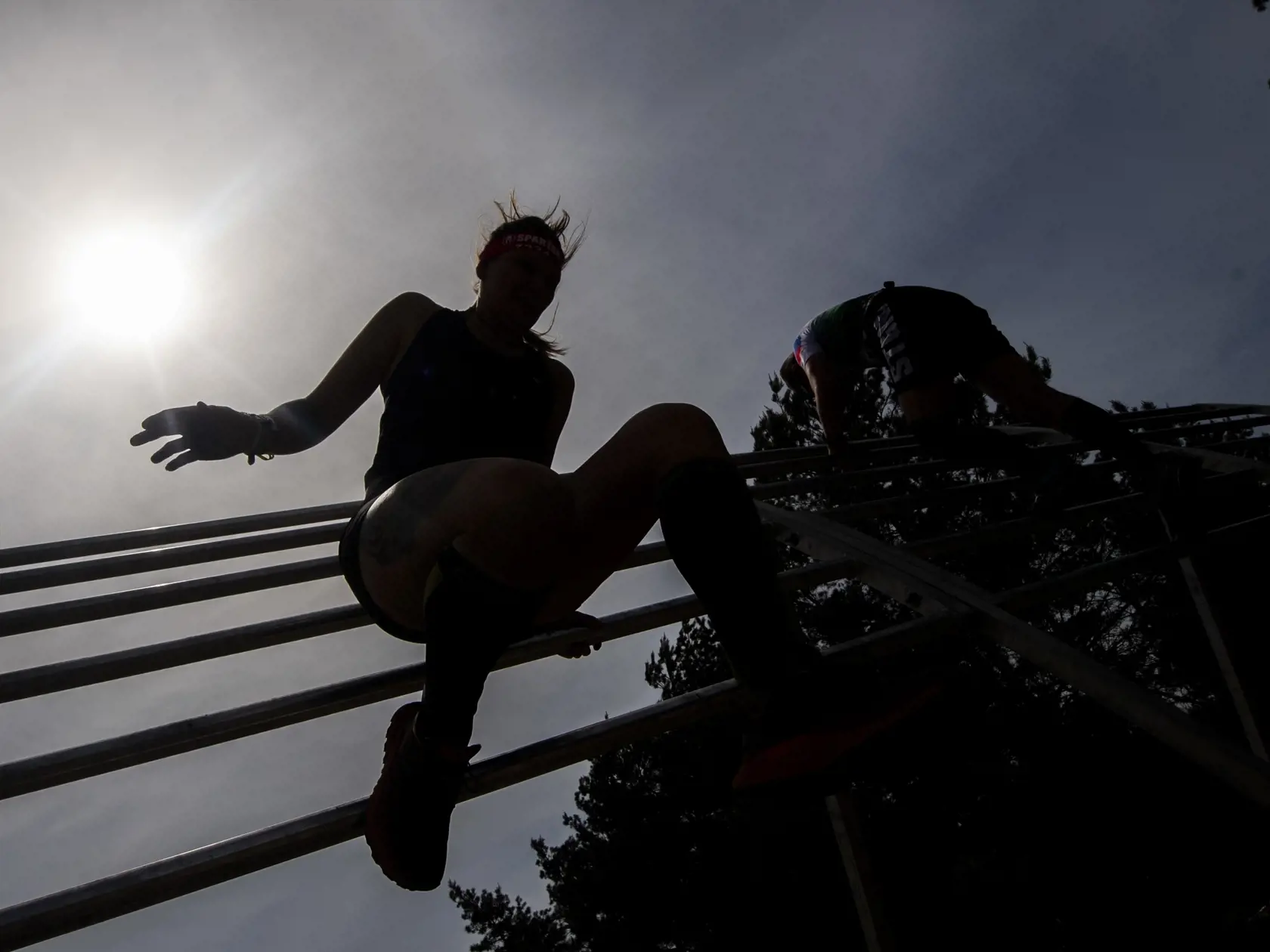 Snímka z podujatia Spartan race 2024 v areáli Vojenského technického a skúšobného ústavu (VTSÚ) Záhorie pri Senici 28. apríla 2024
