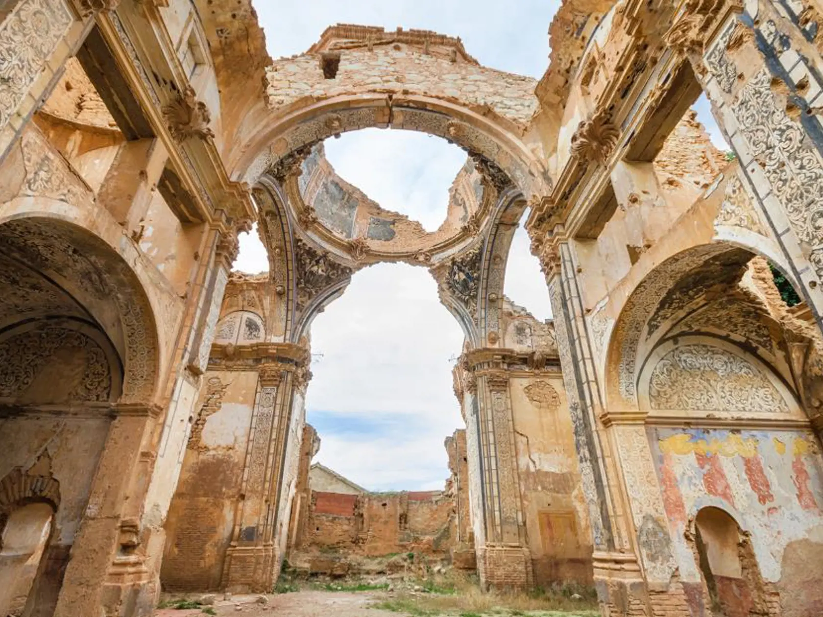 Belchite, Španielsko.