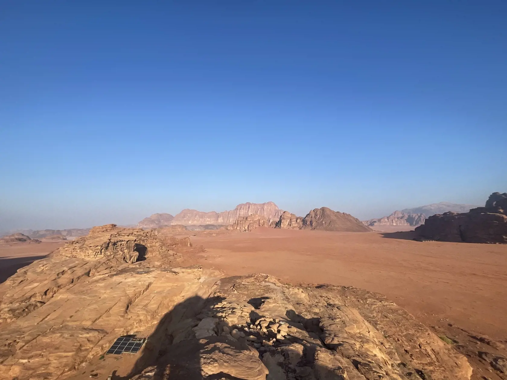 Jordánska púšť Wadi Rum