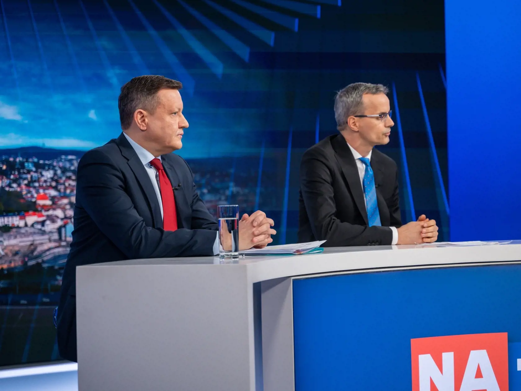 Spoločné stretnutie Lipšica a Šamka v diskusnej relácii TV Markíza Na telo.