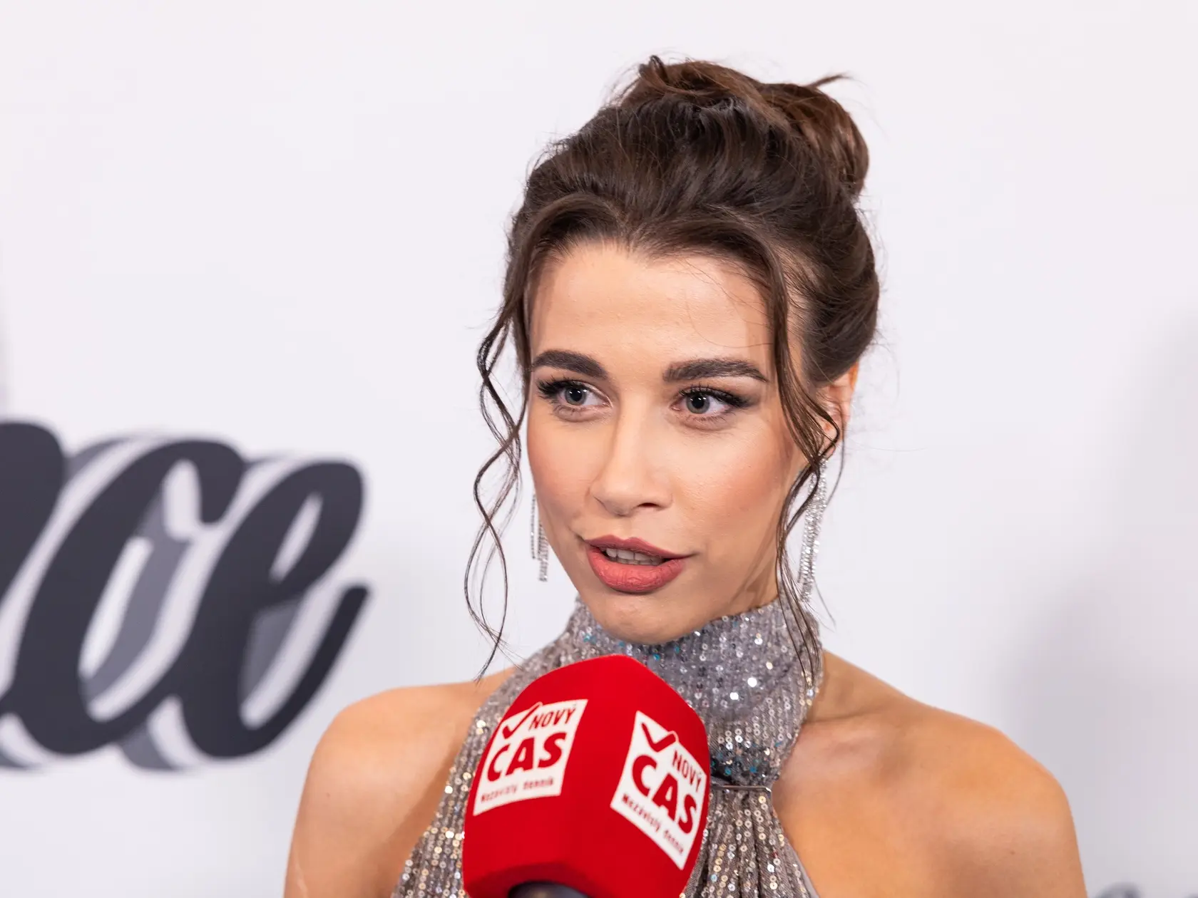 Na snímke Adriána Brnčalová počas štvrtého  kola Let's dance 2025.